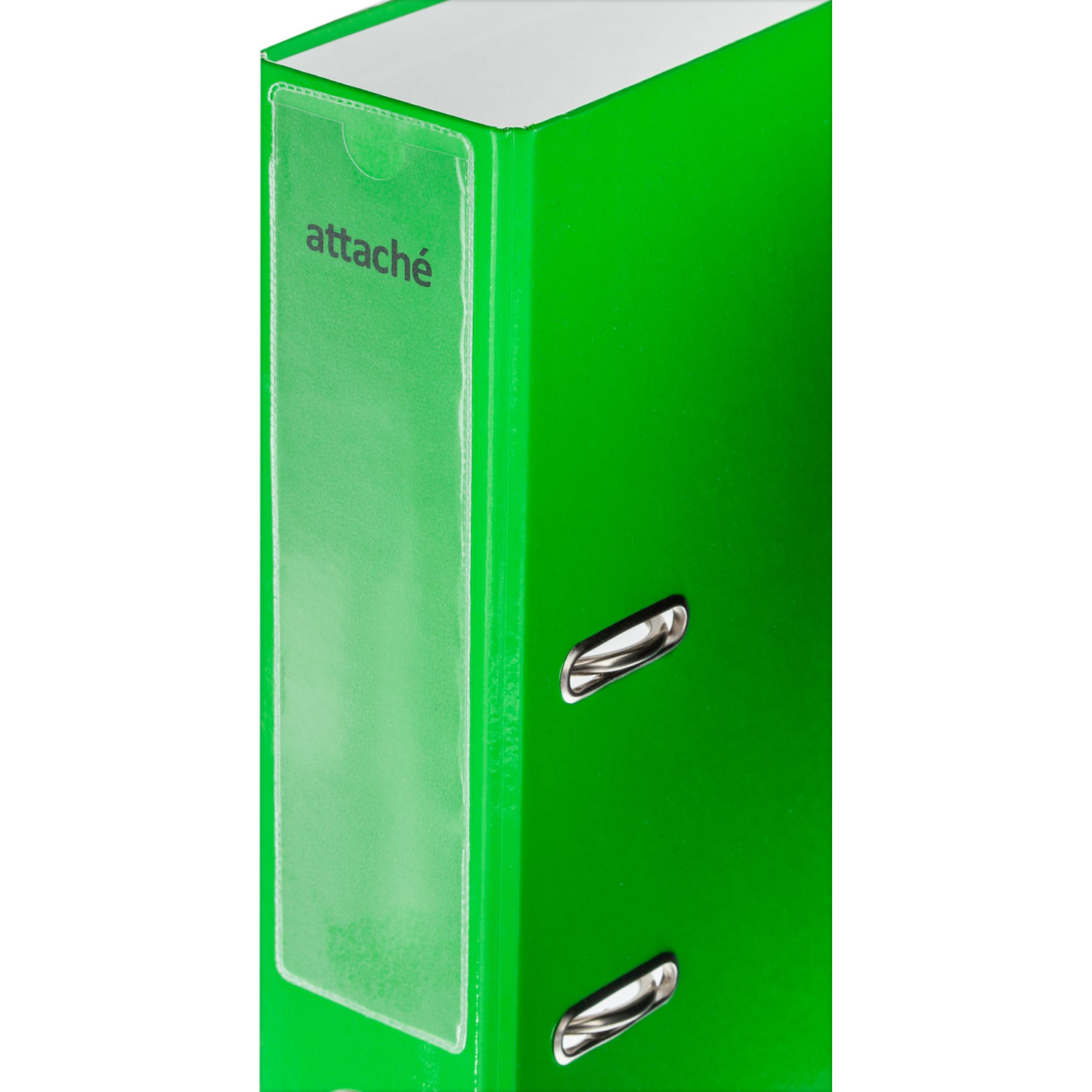 Самоклеящиеся карманы Attache корешок папки 70 мм,191х50 мм,10 шт Самоклеящиеся карманы Attache корешок папки 70 мм,191х50 мм,10 шт - фото 2