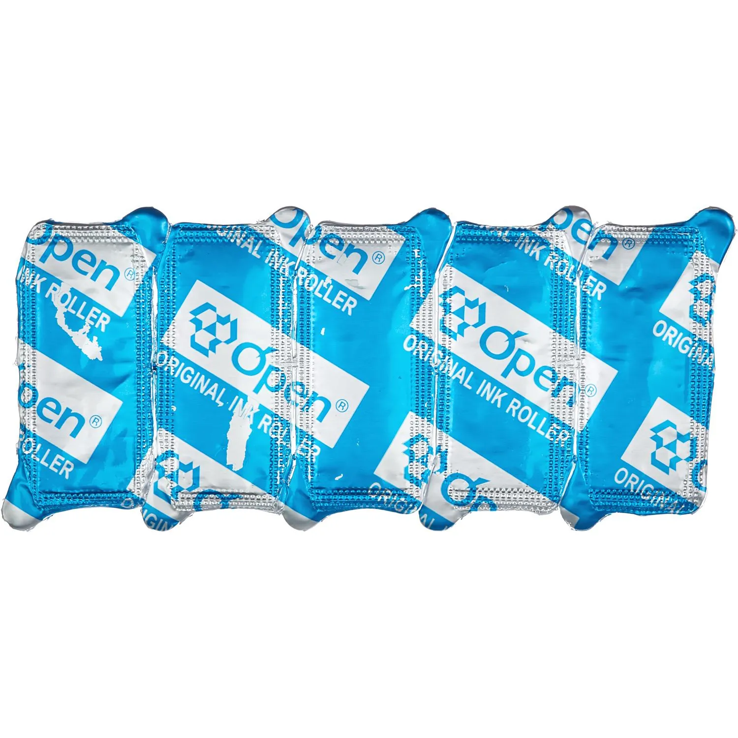 Ролик красящий чернильный для OPEN 5 штук в упаковке Ролик красящий чернильный для OPEN 5 штук в упаковке - фото 3