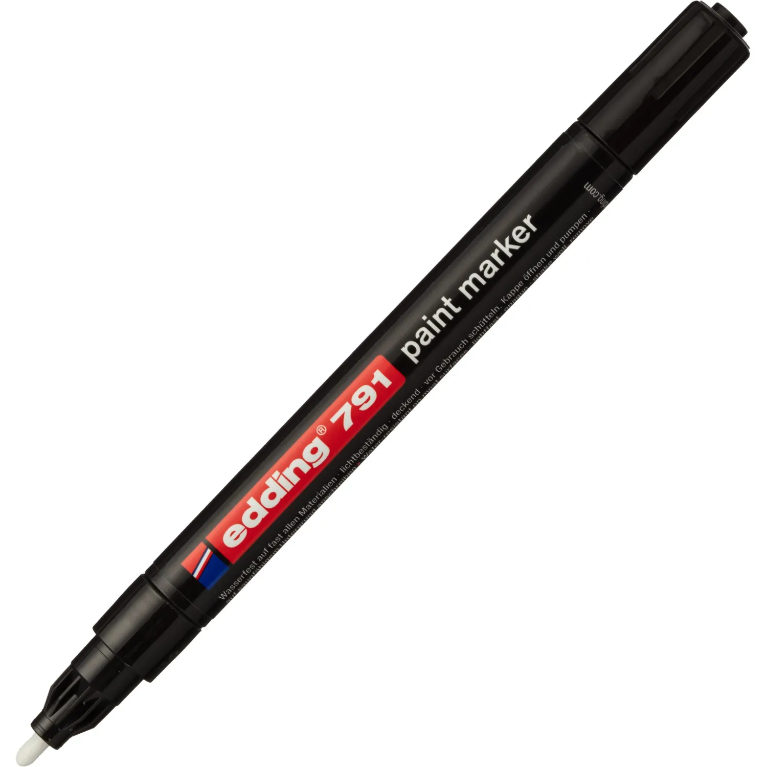 Маркер лаковый EDDING E-791/1 черный 1-2мм - фото 6
