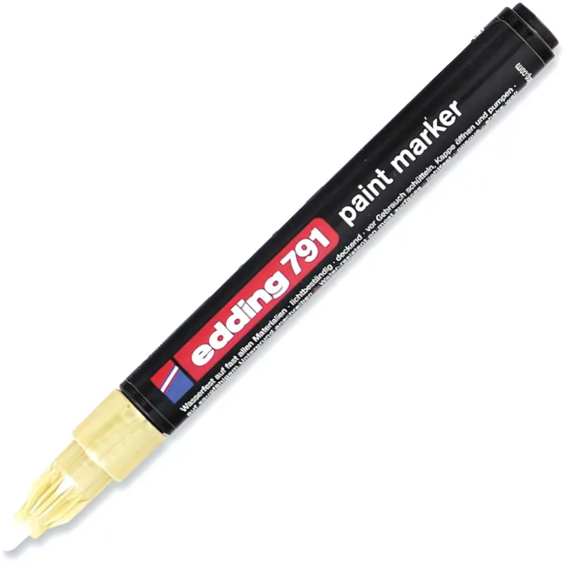 Маркер лаковый EDDING E-791/53 золотой 1-2мм - фото 1