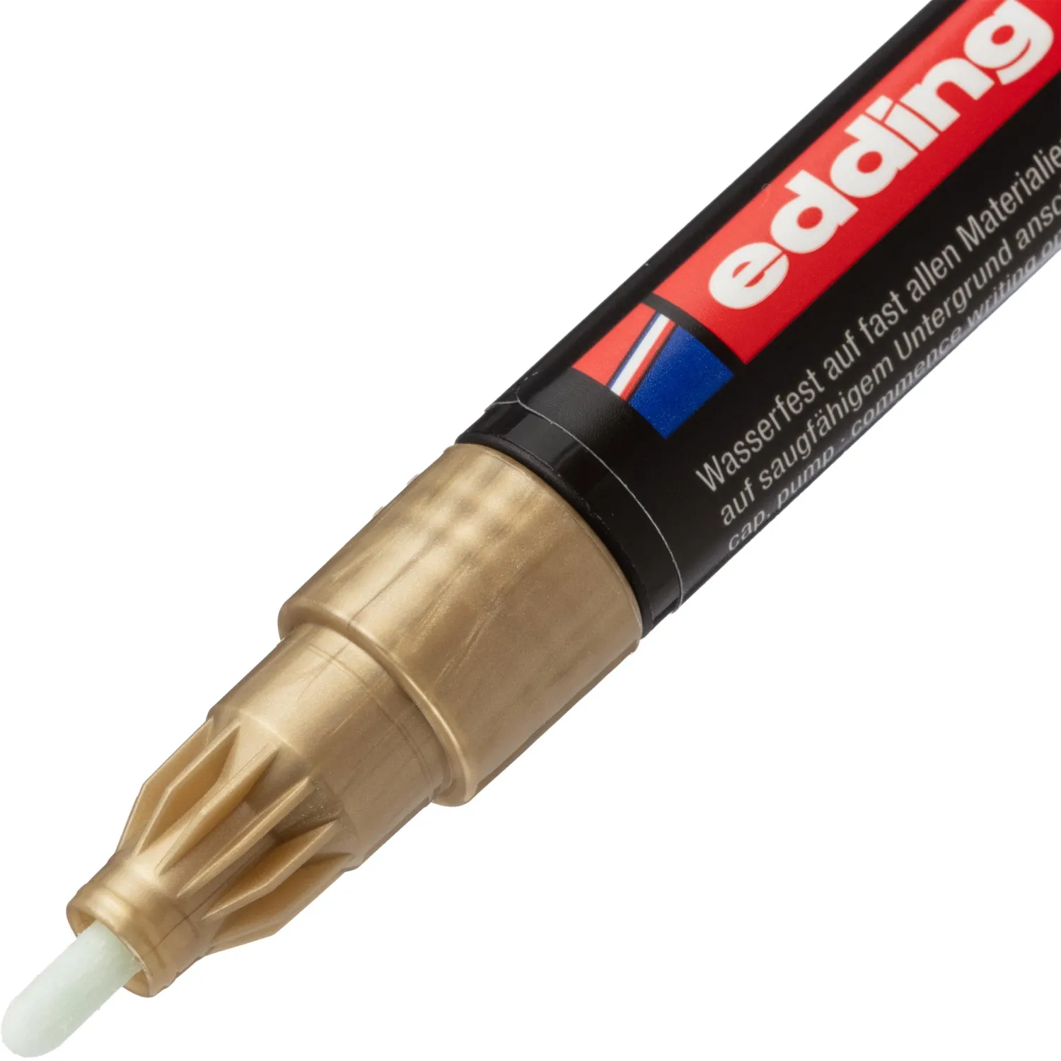 Маркер лаковый EDDING E-791/53 золотой 1-2мм - фото 3