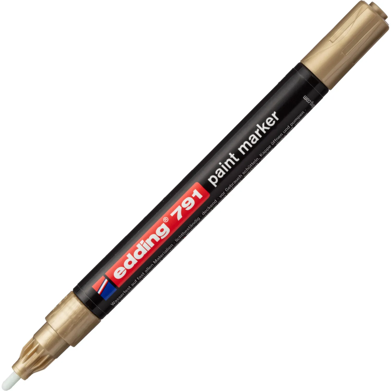 Маркер лаковый EDDING E-791/53 золотой 1-2мм - фото 6