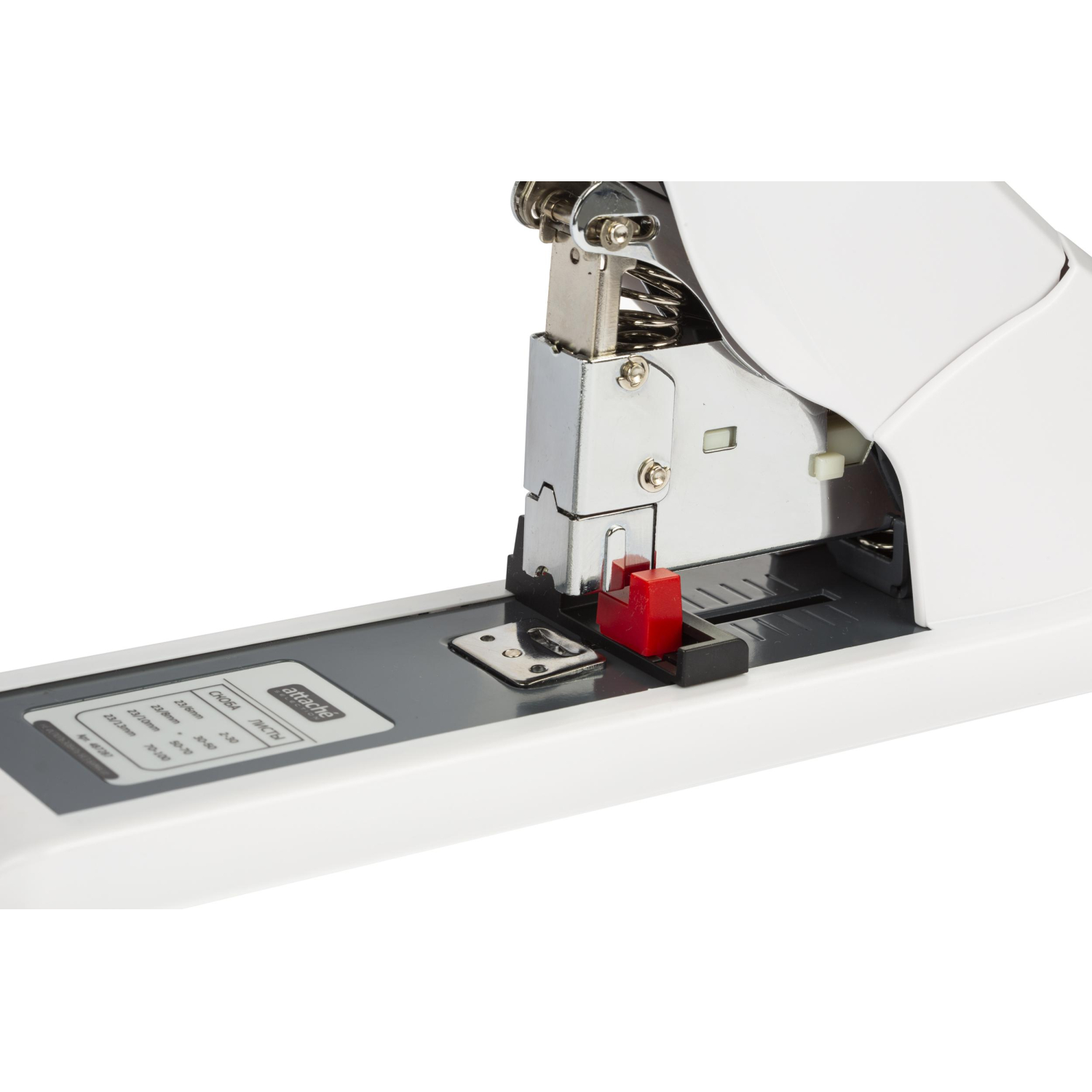 Степлер Attache Selection (23/10-23/13) до 100 лис,мощн,энергосберег,бел - фото 3