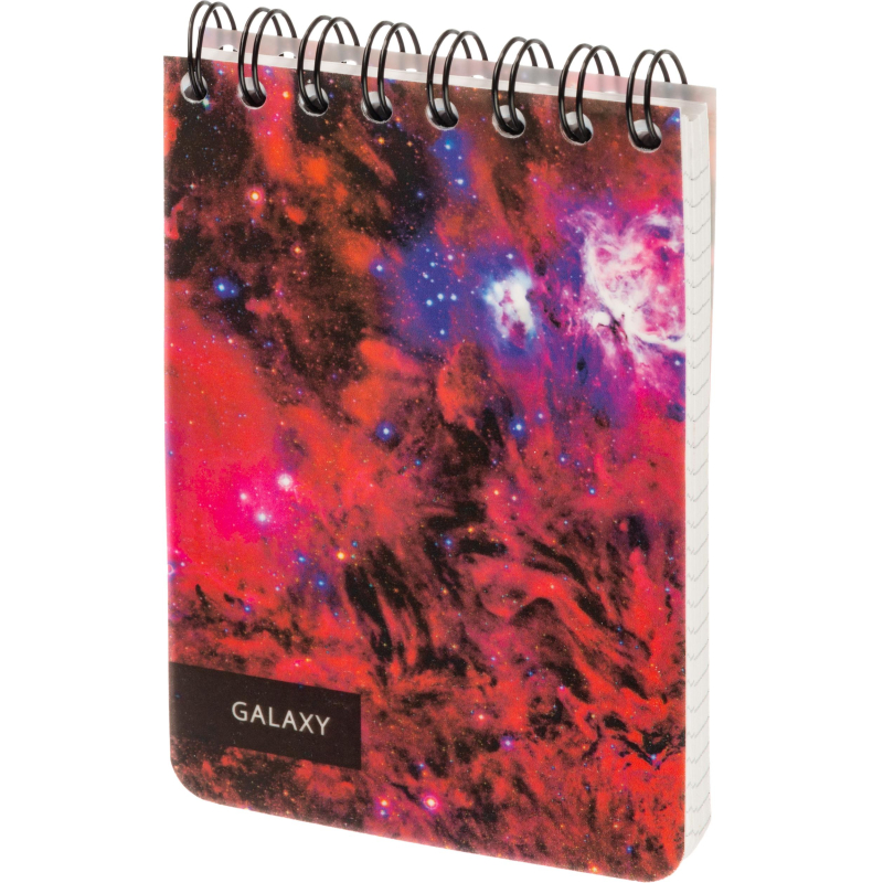 Блокнот 120л,А6,Space Galaxy,белый - фото 27