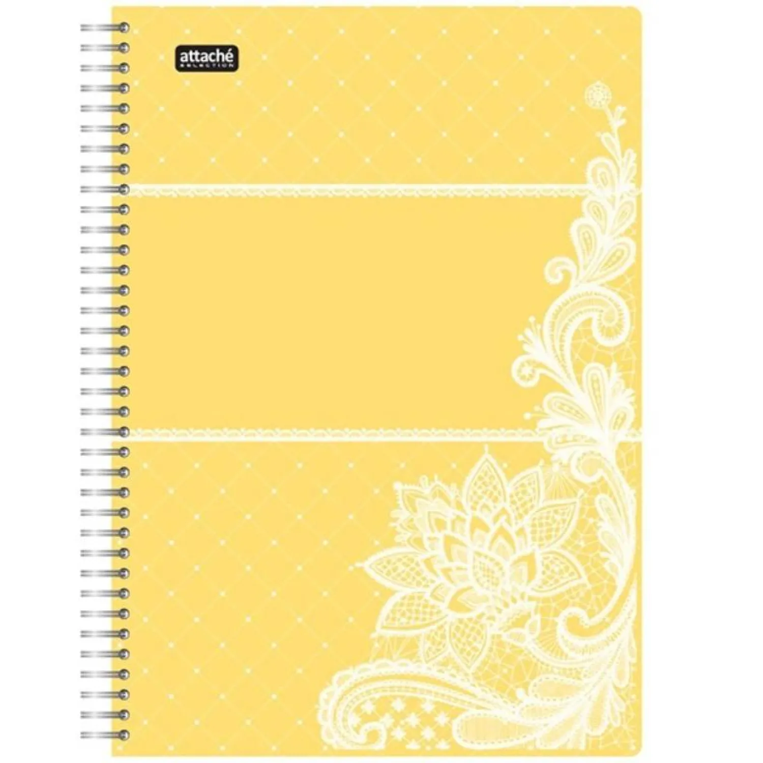Бизнес-тетрадь ,80,А4,Амели,300х210мм,Желтый,80г/квм,тонир - фото 1