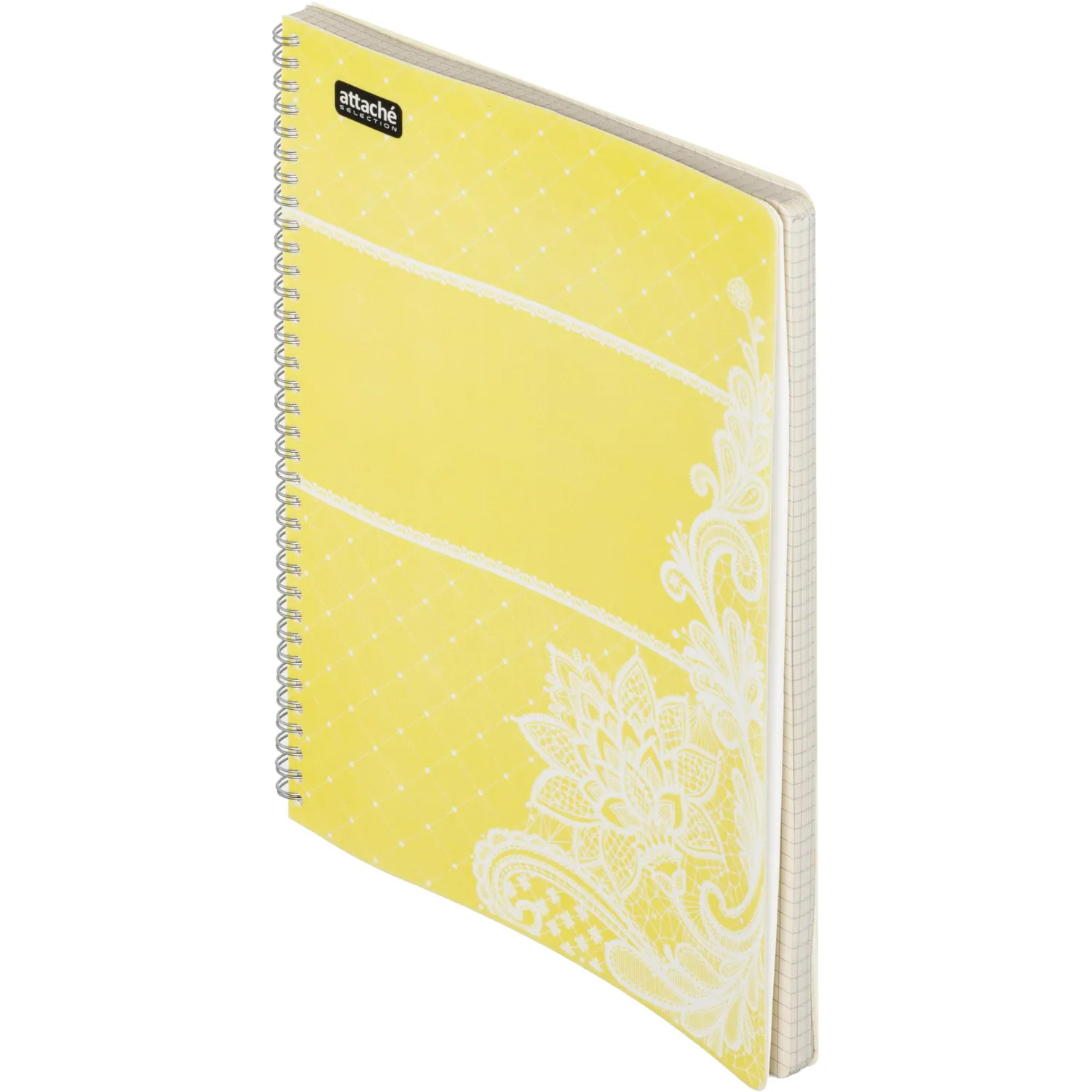 Бизнес-тетрадь ,80,А4,Амели,300х210мм,Желтый,80г/квм,тонир - фото 2