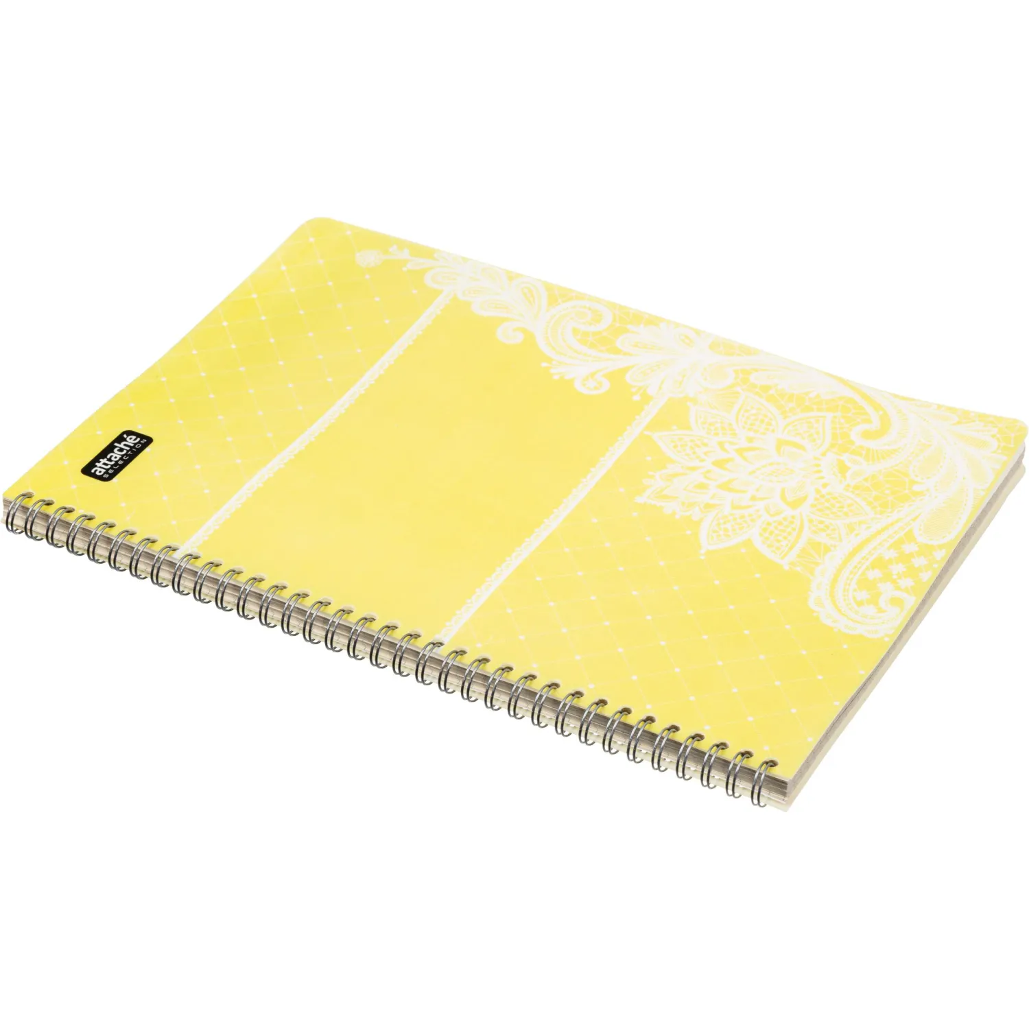 Бизнес-тетрадь ,80,А4,Амели,300х210мм,Желтый,80г/квм,тонир - фото 4