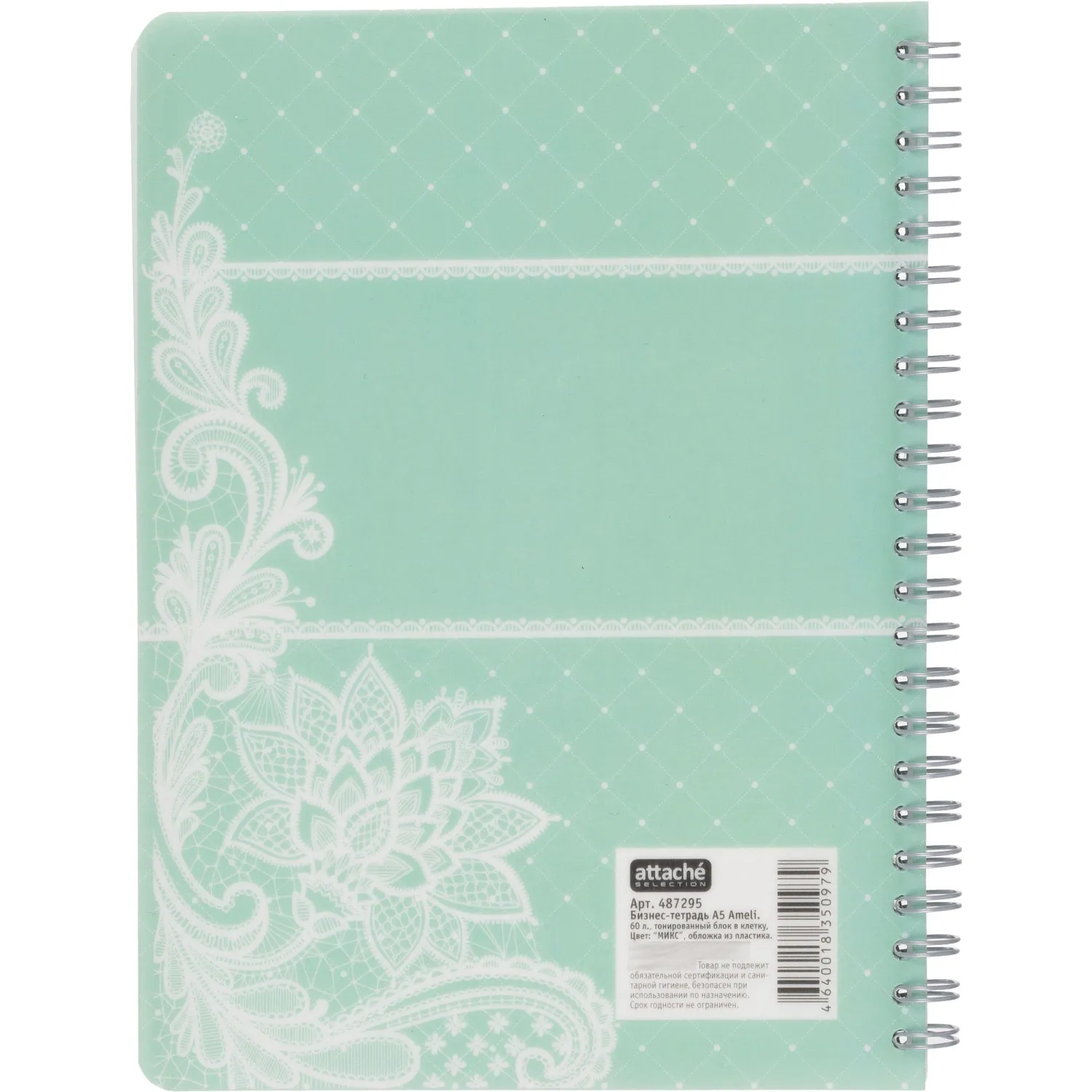 Бизнес-тетрадь 60л,А5,Амели,150х210мм,80г/квм,тонир - фото 13