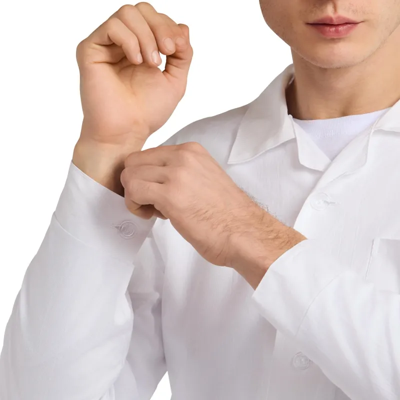 Халат мужской у02-ХЛ белый (р.64-66) 182-188 Халат мужской у02-ХЛ белый (р.64-66) 182-188 - фото 7