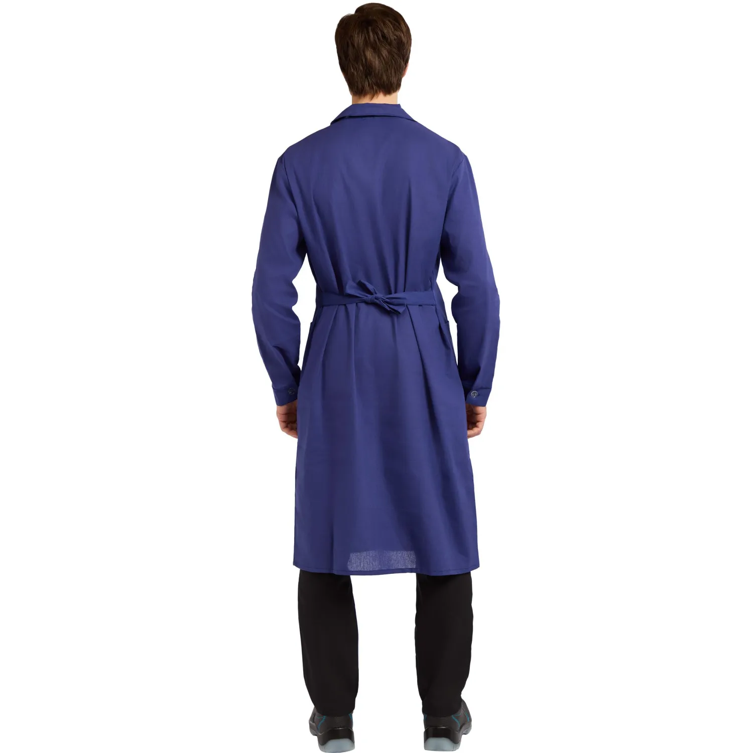 Халат мужской у02-ХЛ синий (р.68-70) 182-188 - фото 4