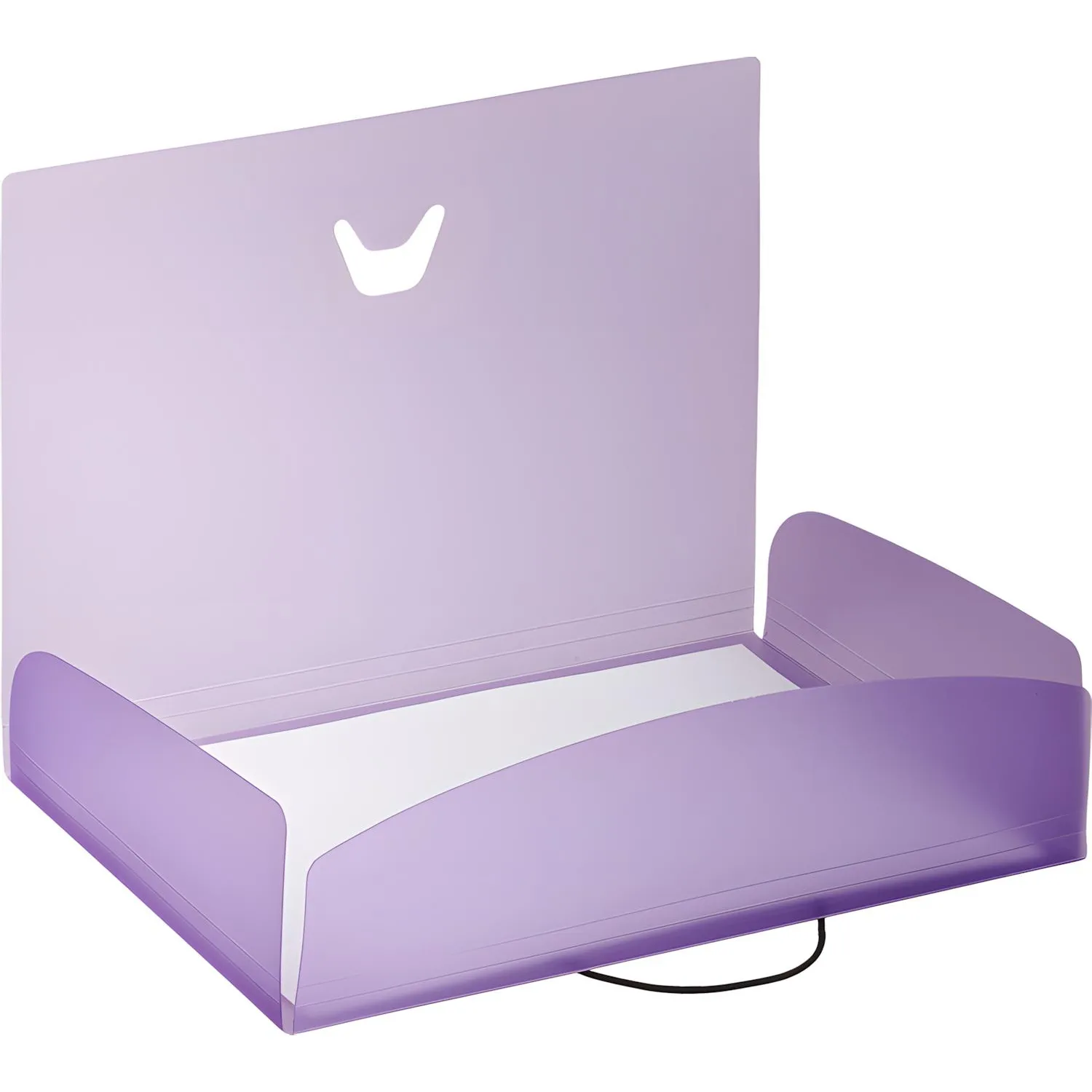 Папка на резинках Attache Rainbow Style фиолетовый - фото 2