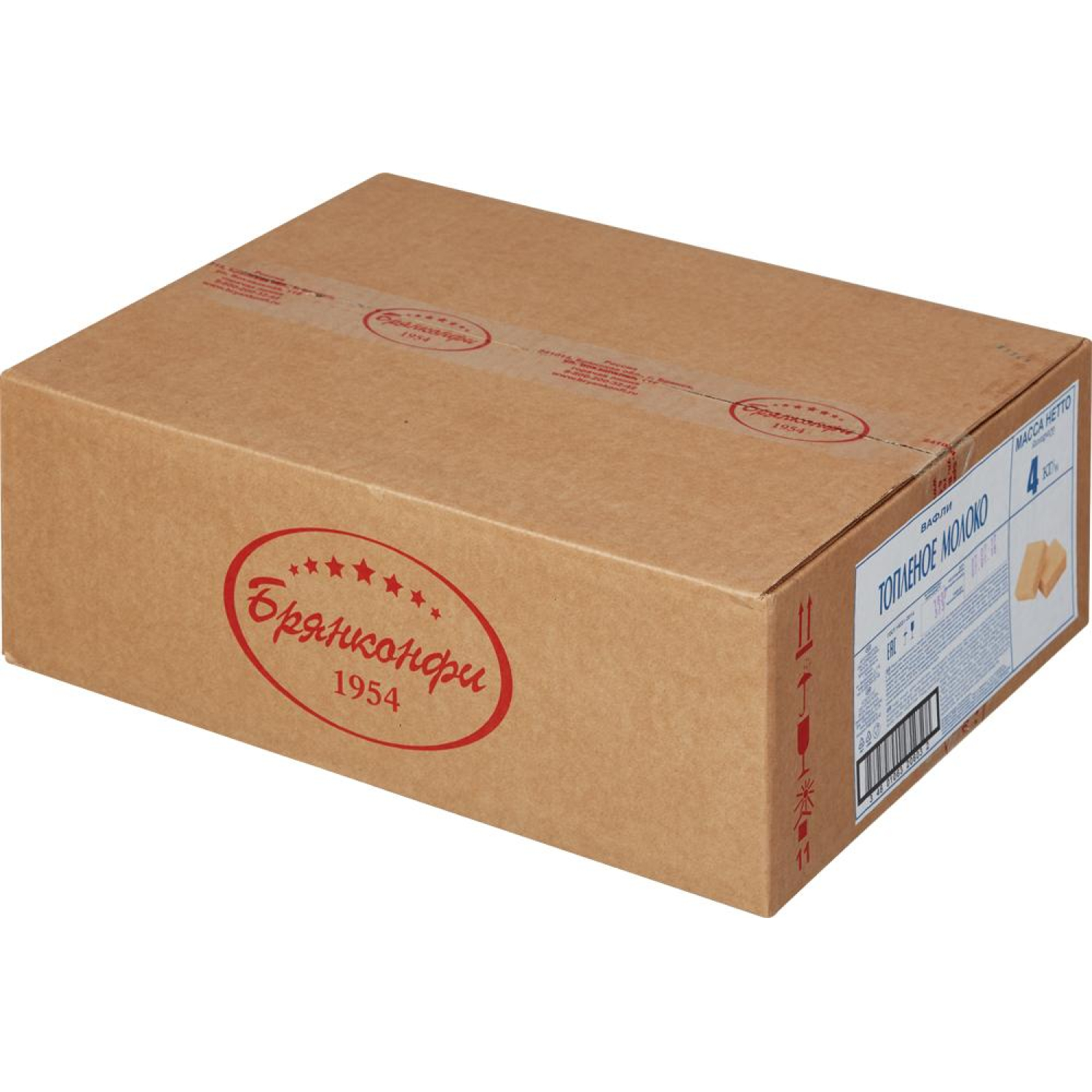 Вафли Топленое молоко Брянконфи 4 кг - фото 3