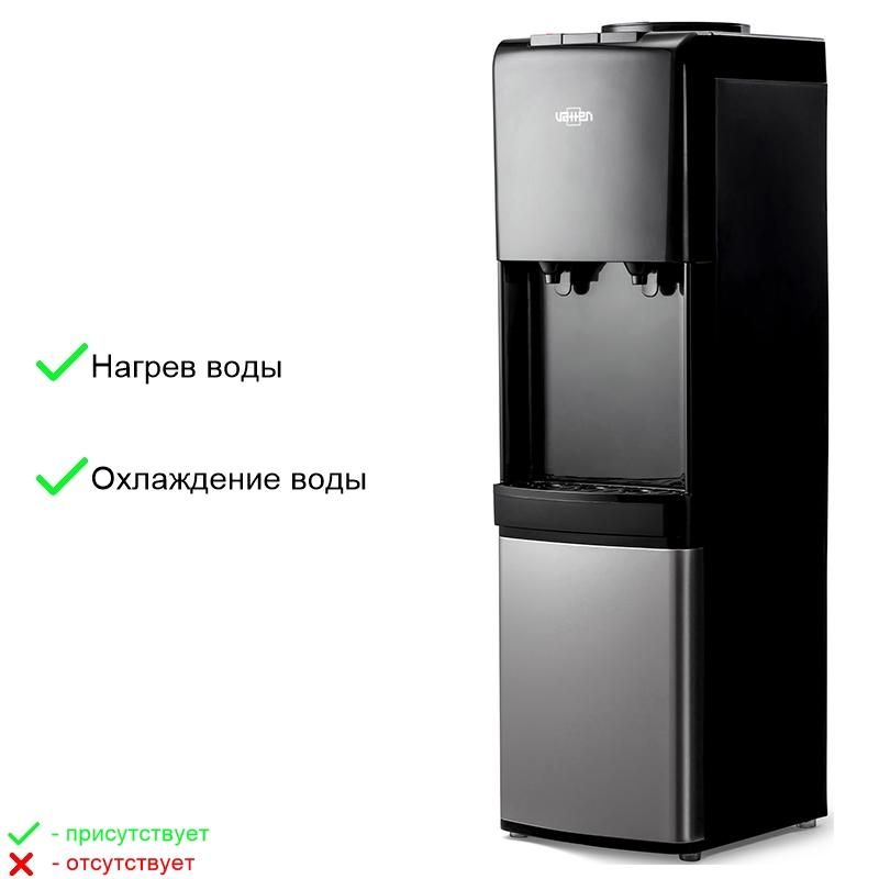 Кулер для воды VATTEN V42NE черный/нержавейка электронной охлаждение - фото 4