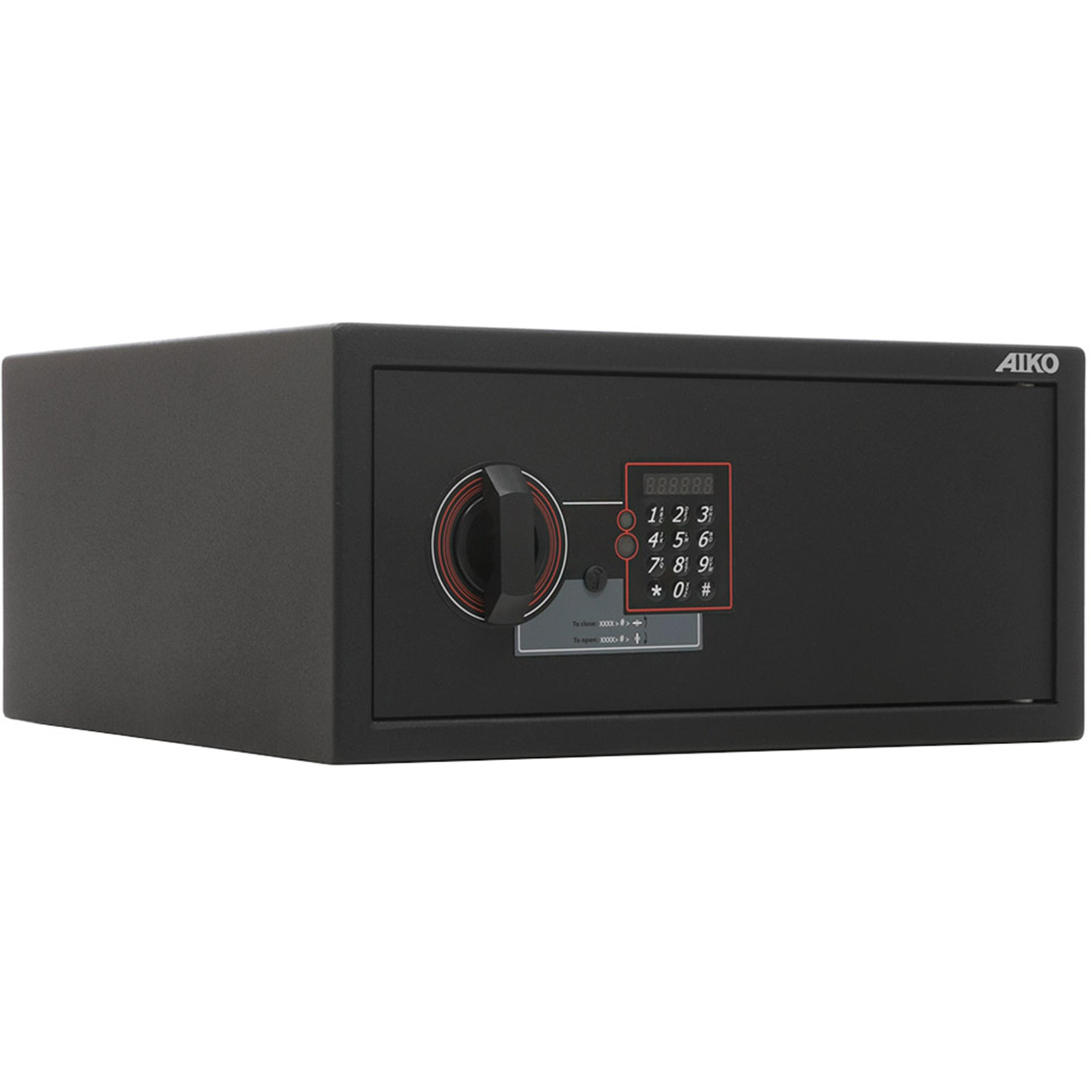 Сейф AIKO SH-20 EL гостиничный, эл.замок+мастер ключ - фото 1