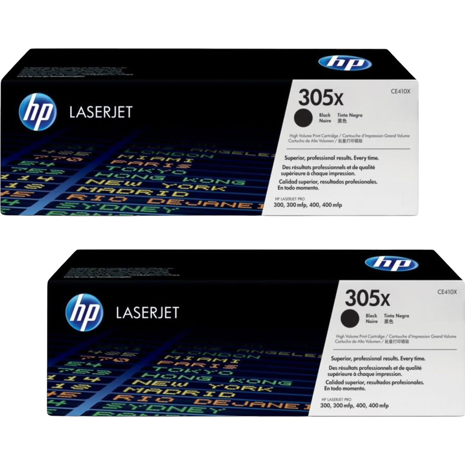 Картридж лазерный HP 305X CE410XD чер. для CLJ Pro 300 Color M351(2шт/уп) - фото 2