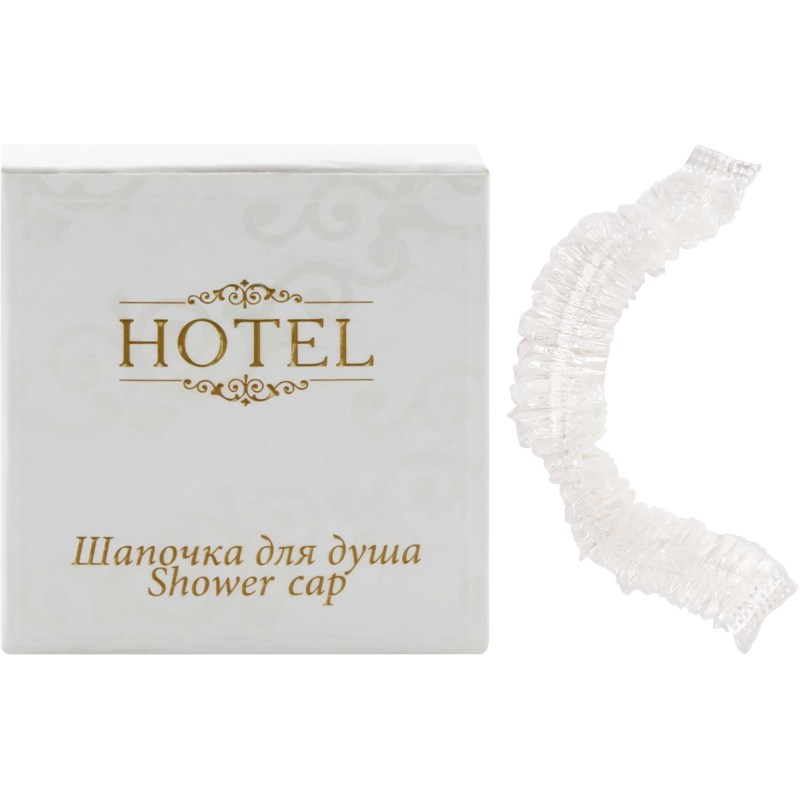 Шапочка для душа HOTEL,картон,250шт. - фото 1