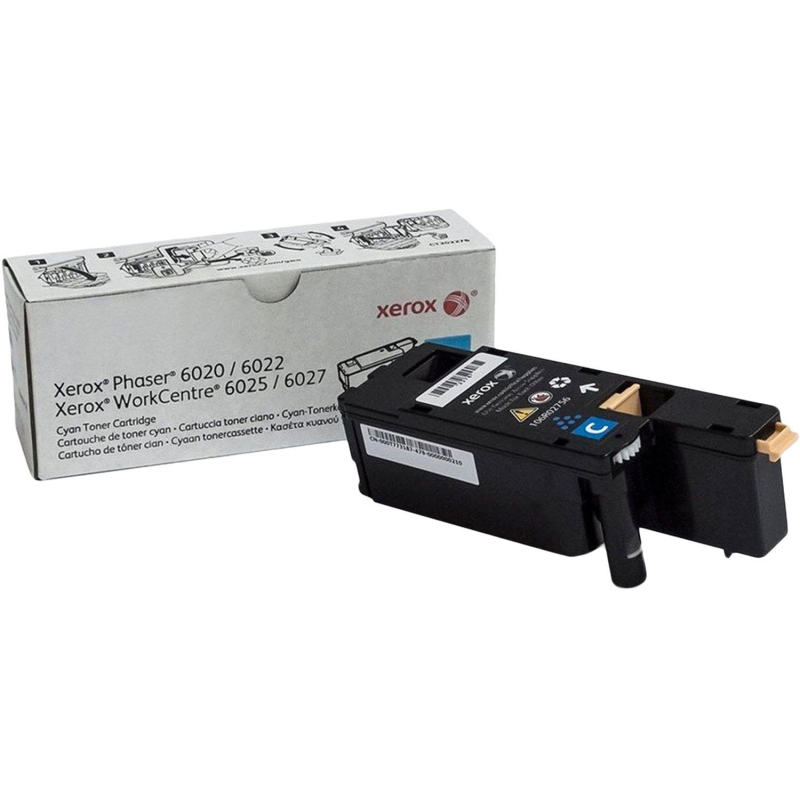 Картридж лазерный Xerox 106R02760 гол. для Ph 6020/6022/6025/6027 - фото 1