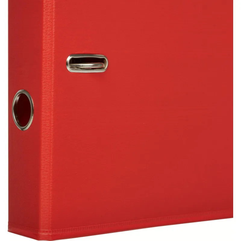 Папка-регистратор Strong Line 50мм, красный,ПБП2, карм.кор - фото 9