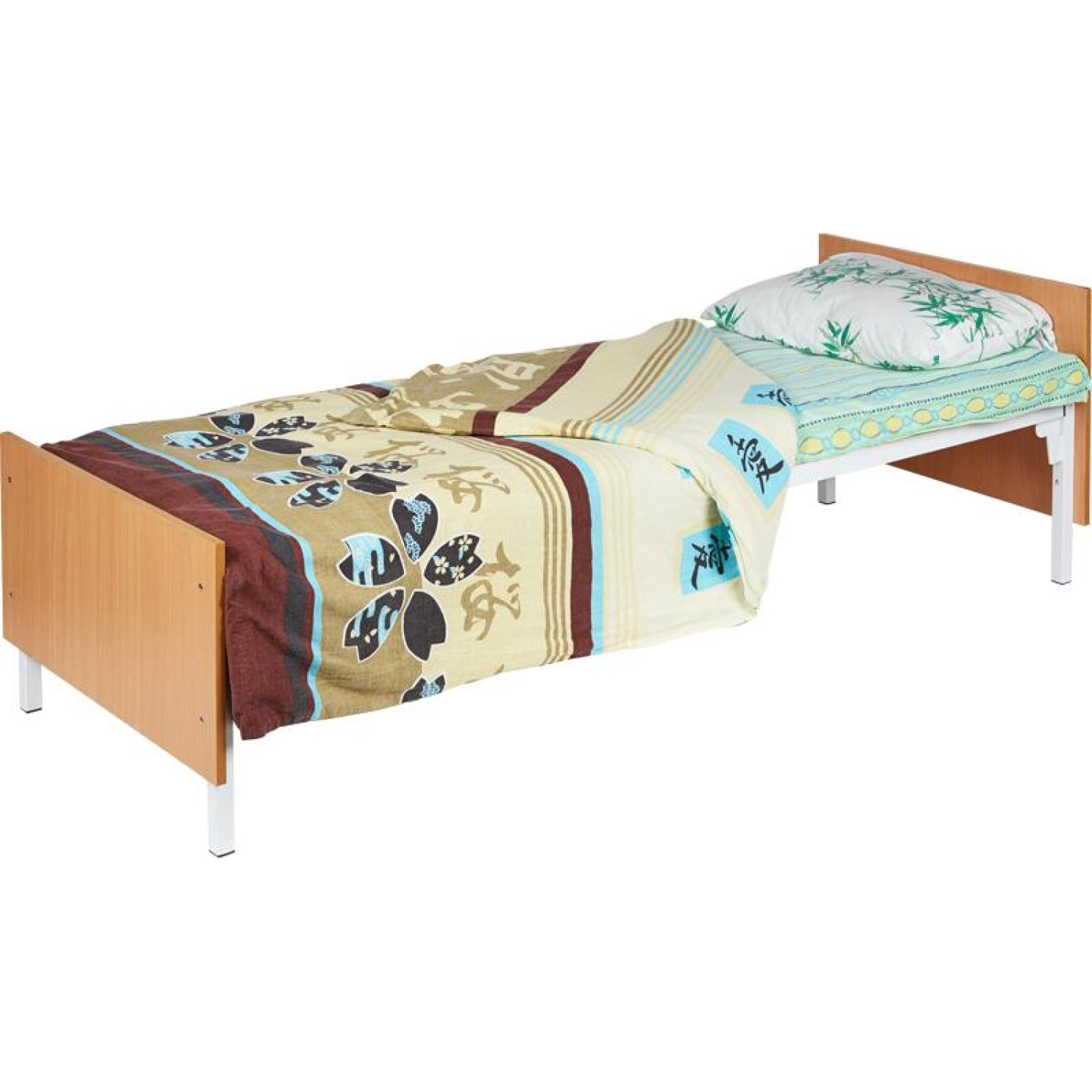 Кровать Ct_ Бытовая К.191.57 белая/бук 900х1900 - фото 4