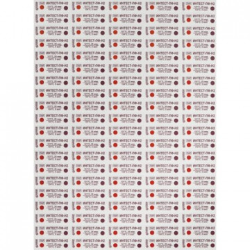 Индикатор стерилизации ПАР ИнТЕСТ-ПФ2 121/25, 134/5, 500 шт., б/ж - фото 1