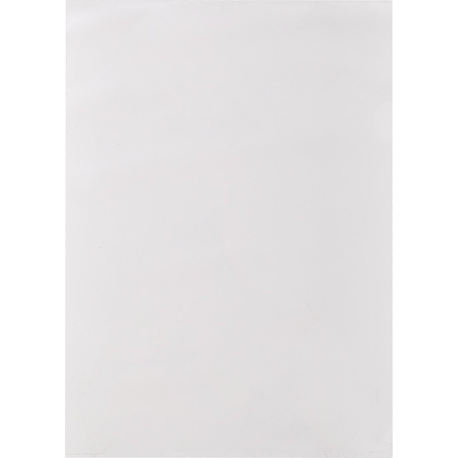 Папка уголок Attache Economy п/э цв. E-100/00T прозр. Россия 10шт/уп - фото 2