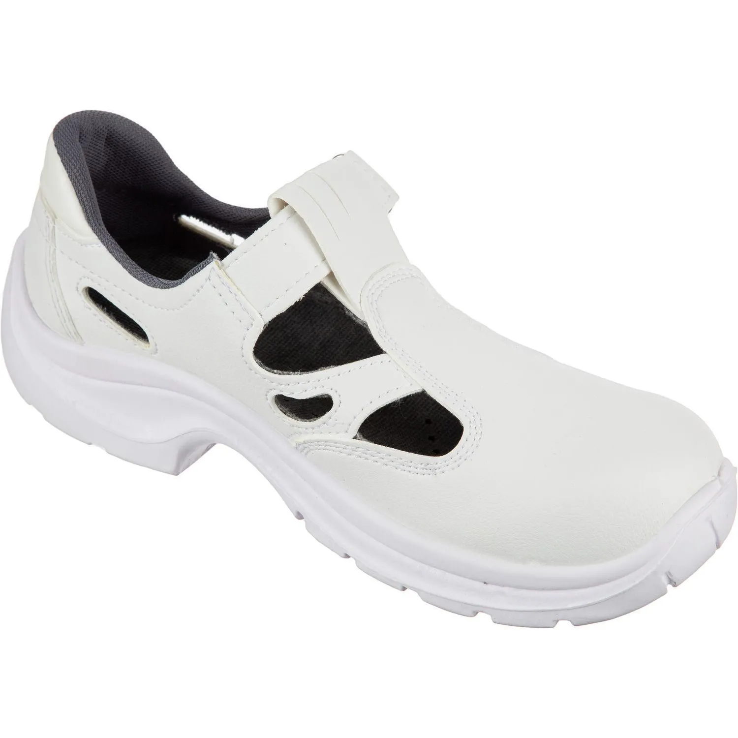 Полуботинки с перфорацией Brener мет.нос 06112/1С белые (р.45) - фото 3