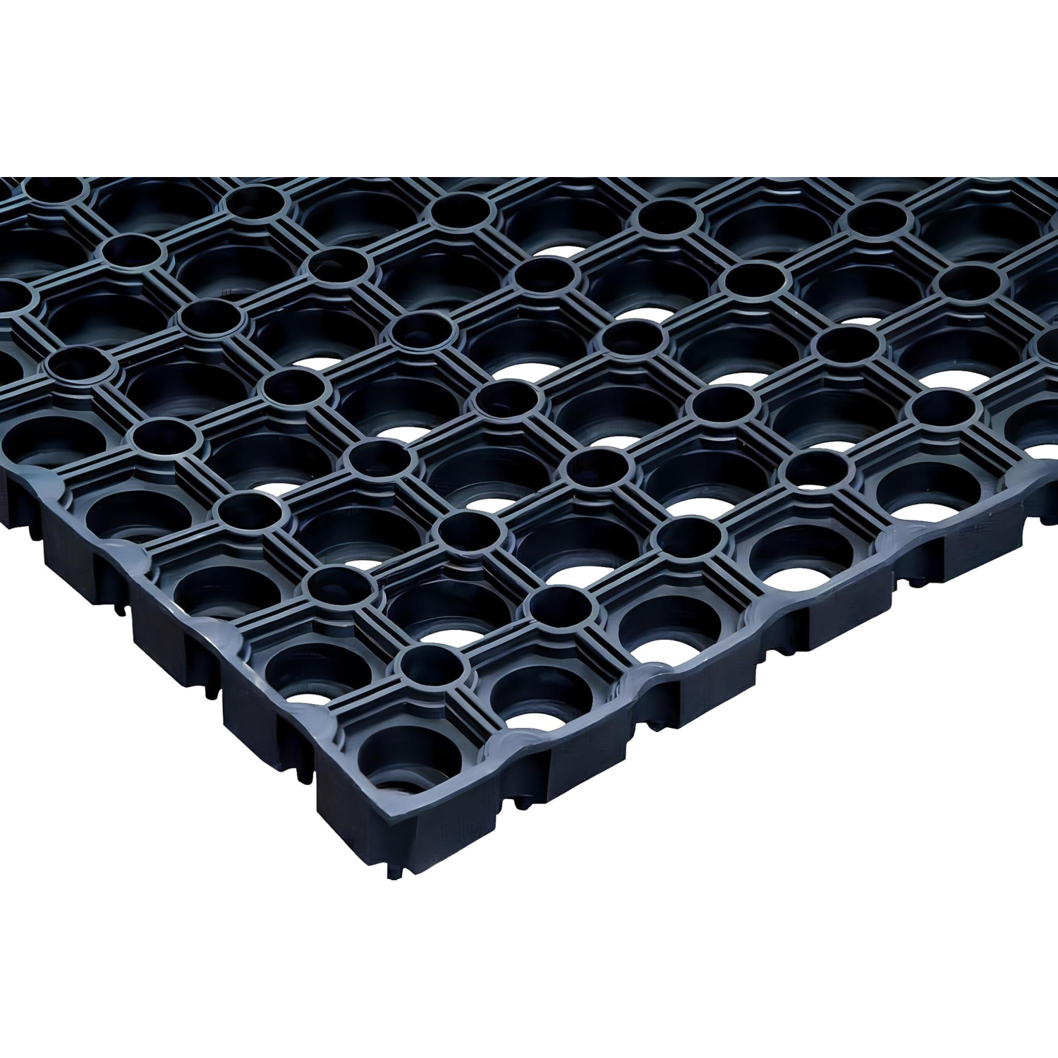 Коврик входной резиновый универсальный (1000х1500х17мм,черный) Коврик входной резиновый универсальный (1000х1500х17мм,черный) - фото 2