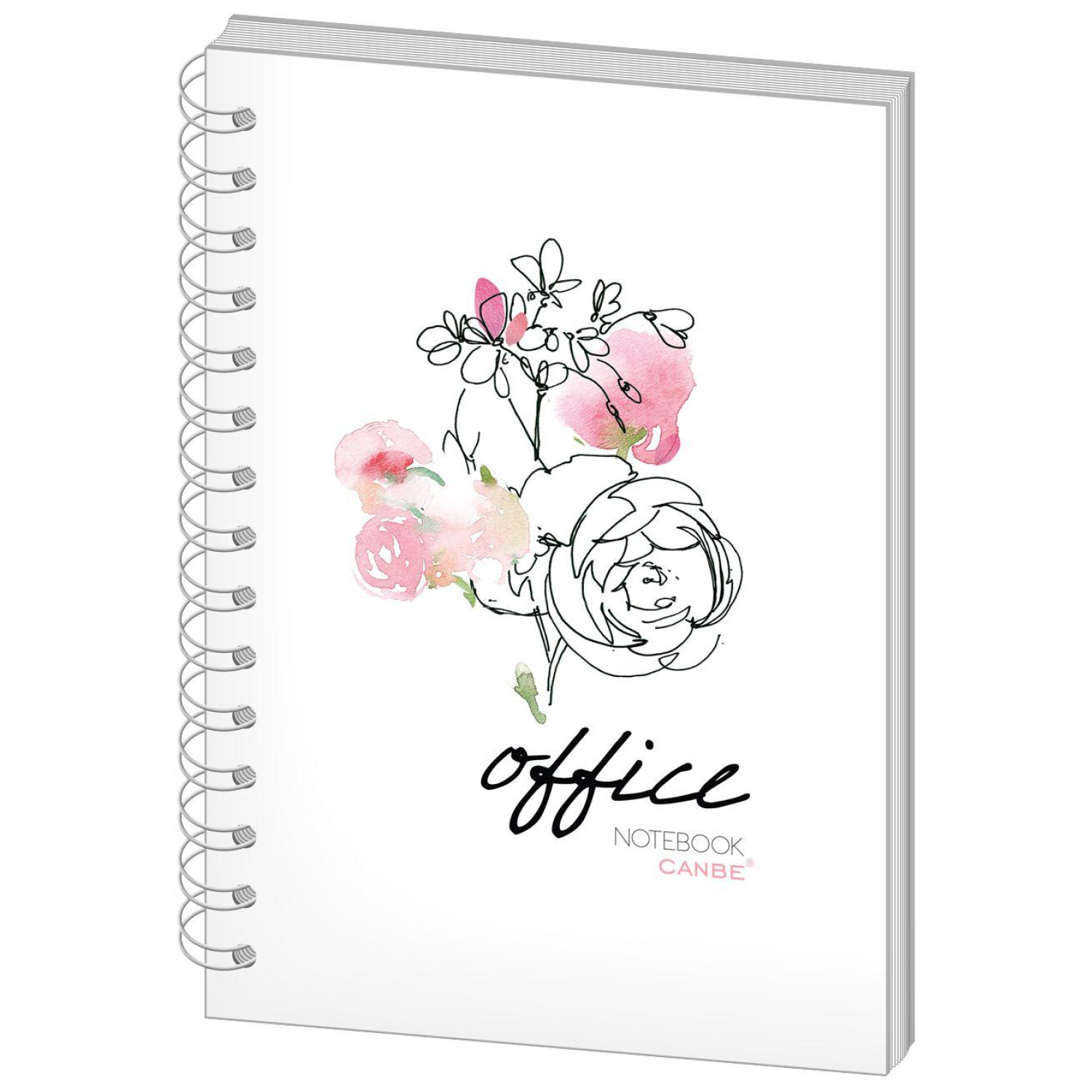 Бизнес-тетрадь 60л,кл,А5,Office Flowers,тв.пер,спир,УФ(СВА5-60OF) Бизнес-тетрадь 60л,кл,А5,Office Flowers,тв.пер,спир,УФ(СВА5-60OF) - фото 5