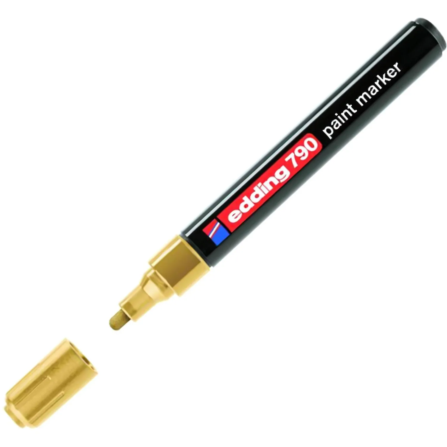 Маркер лаковый EDDING E-790/53 золотой 2-3мм - фото 1