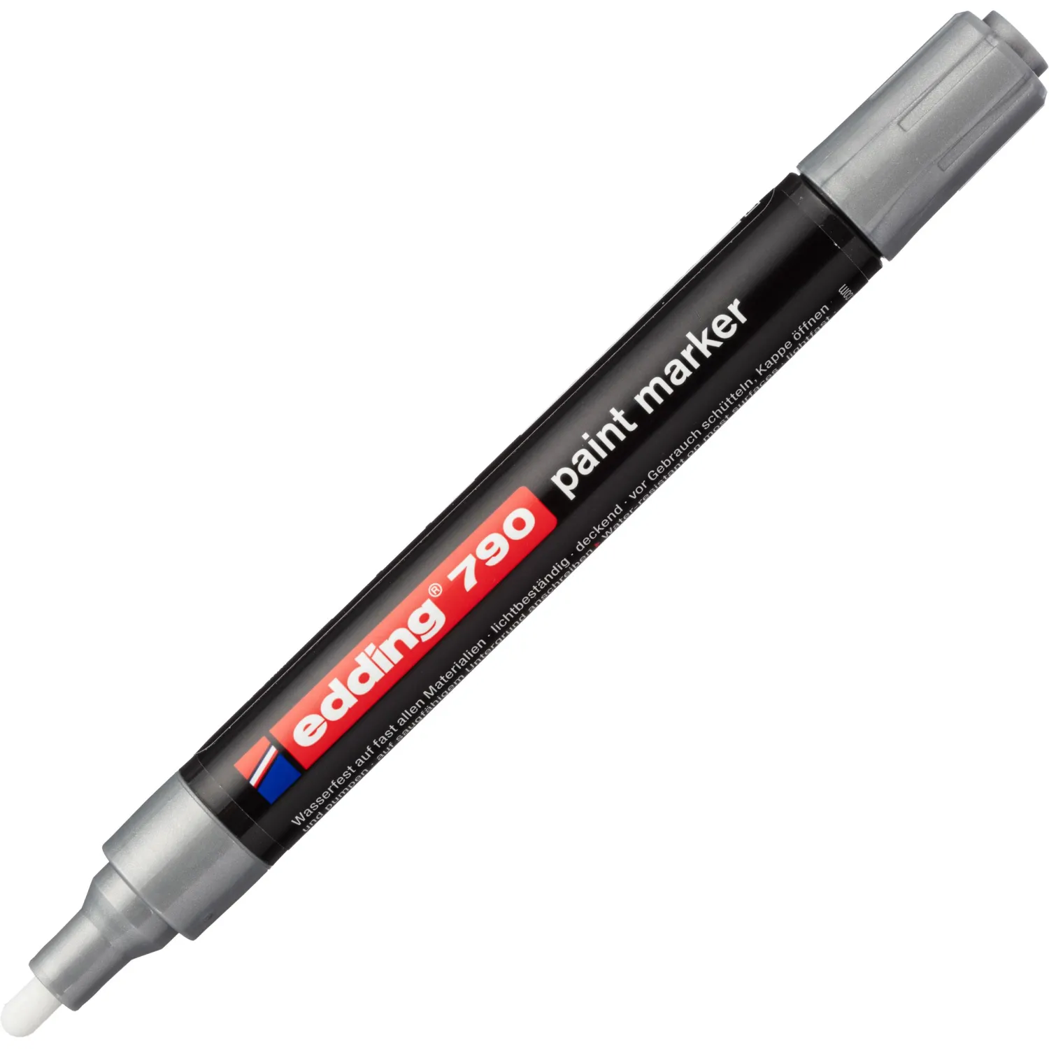 Маркер лаковый EDDING E-790/54 серебр. 2-3мм - фото 6