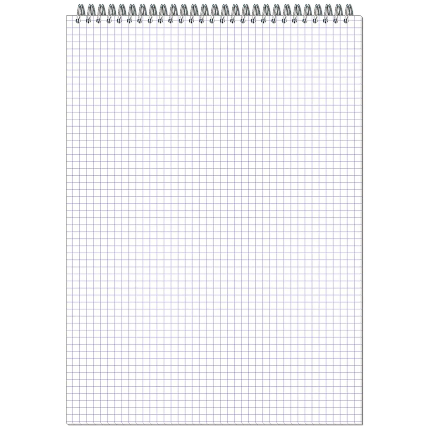 Блокнот 40л,А4,мет.гребень,однотонная обл.,ВДлак,в ассортименте - фото 5