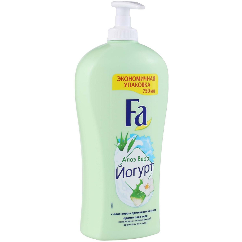 Гель для душа FA YOGHURT Алоэ Вера 750 мл. - фото 5