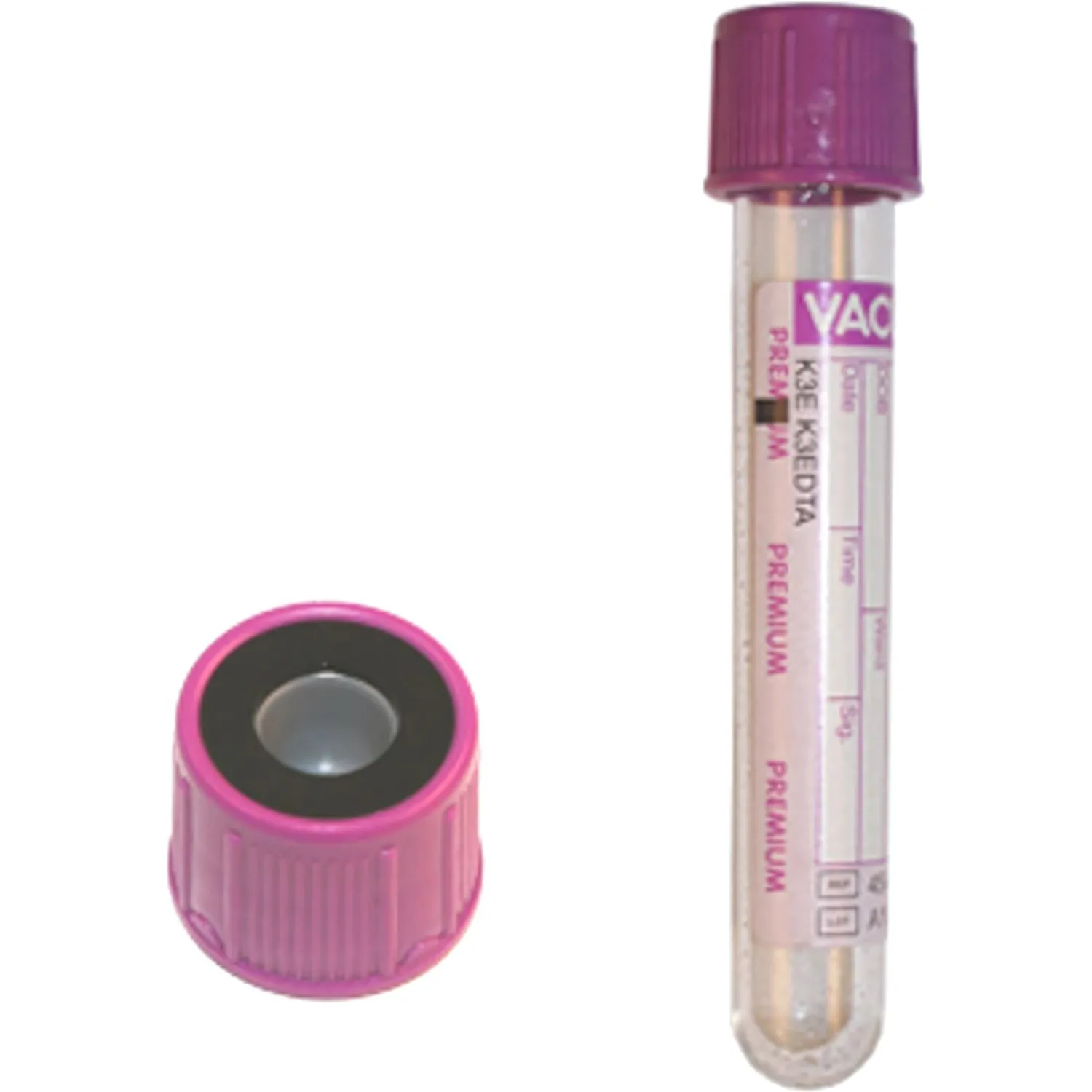 Вакуумные пробирки с ЭДТА-К3 2 мл д/гематологии VACUETTE 454087 50шт/уп - фото 1