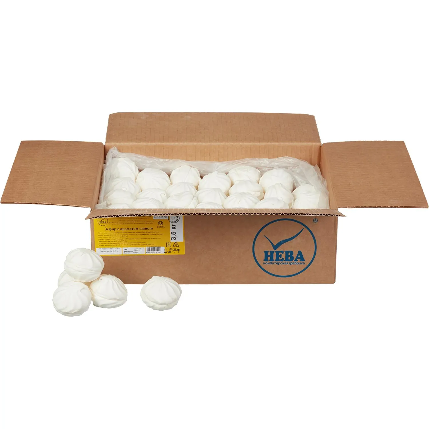 Зефир Нева ванильный 3,5кг - фото 1