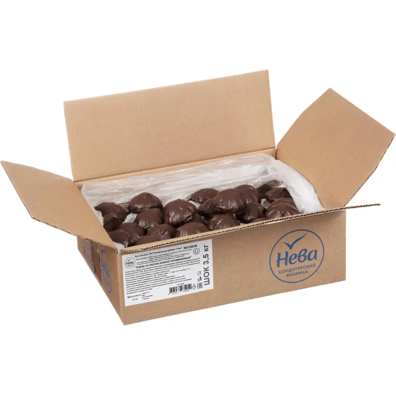 Зефир Нева глазированный ваниль 3,5кг - фото 5