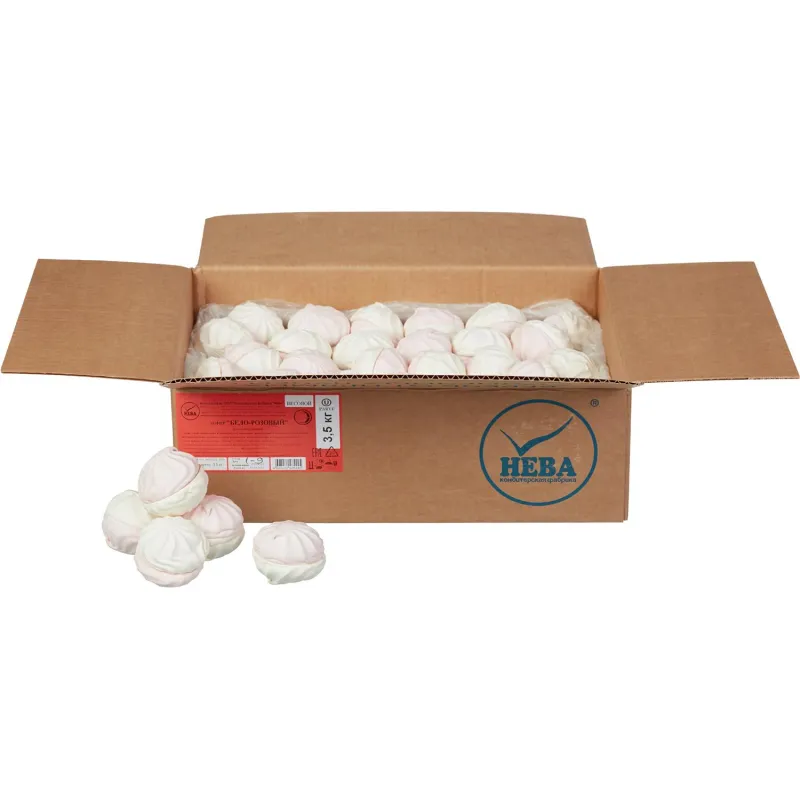 Зефир Нева Бело-Розовый 3,5кг - фото 1