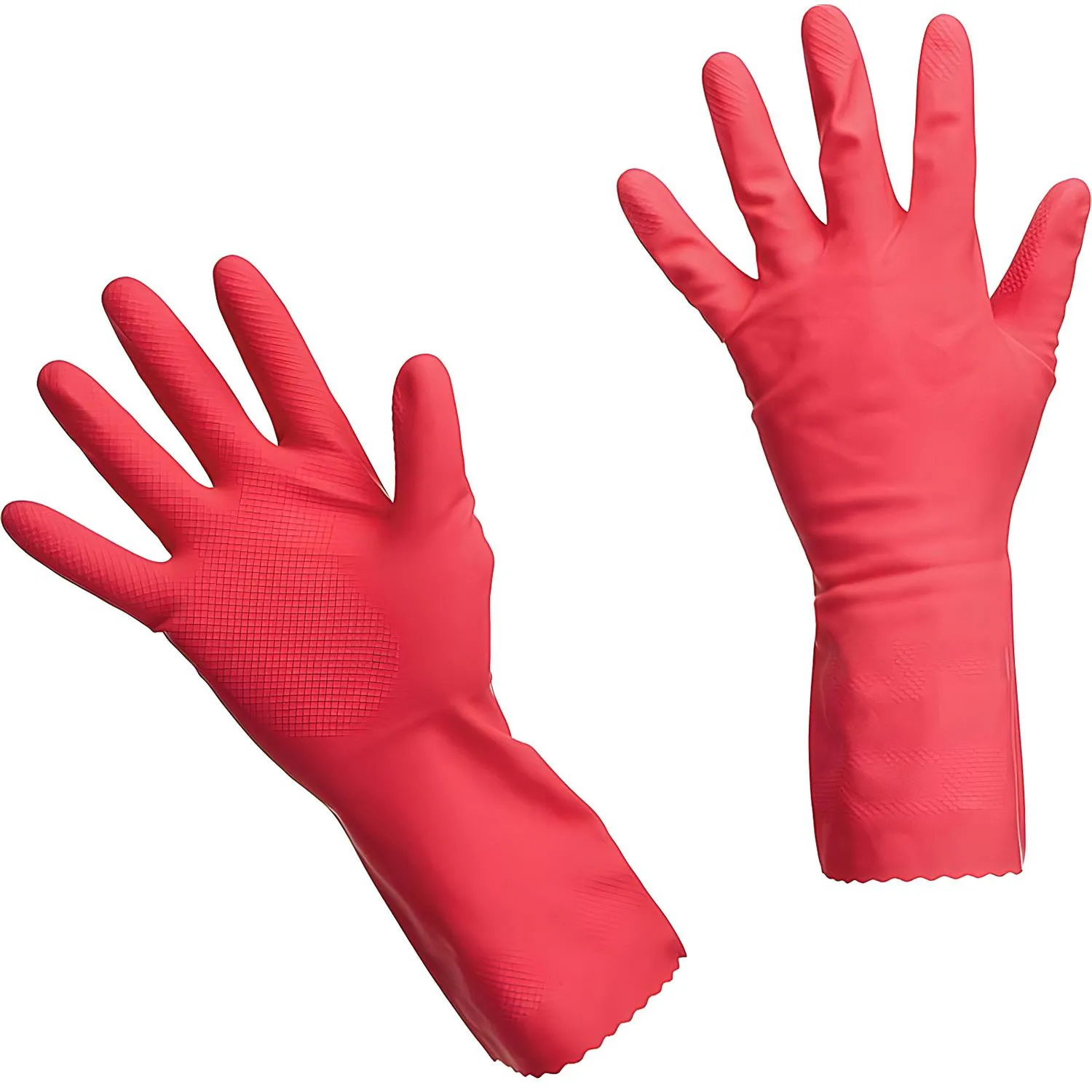 Перчатки резиновые Vileda Profes латекс красный рM 100750/174343,ПС - фото 9