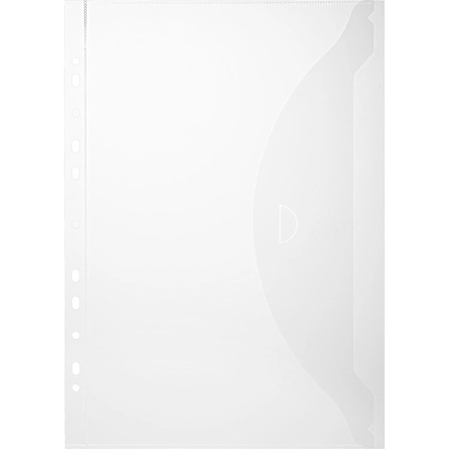 Файл-вкладыш Конверт с перфорацией 150 мкм,10 шт/ уп.,Attache - фото 3