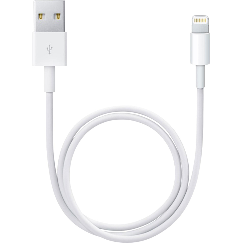 Кабель USB 2.0 - Lightning MFI, М/М, 1 м, Rexant, бел, 18-0000 - фото 1