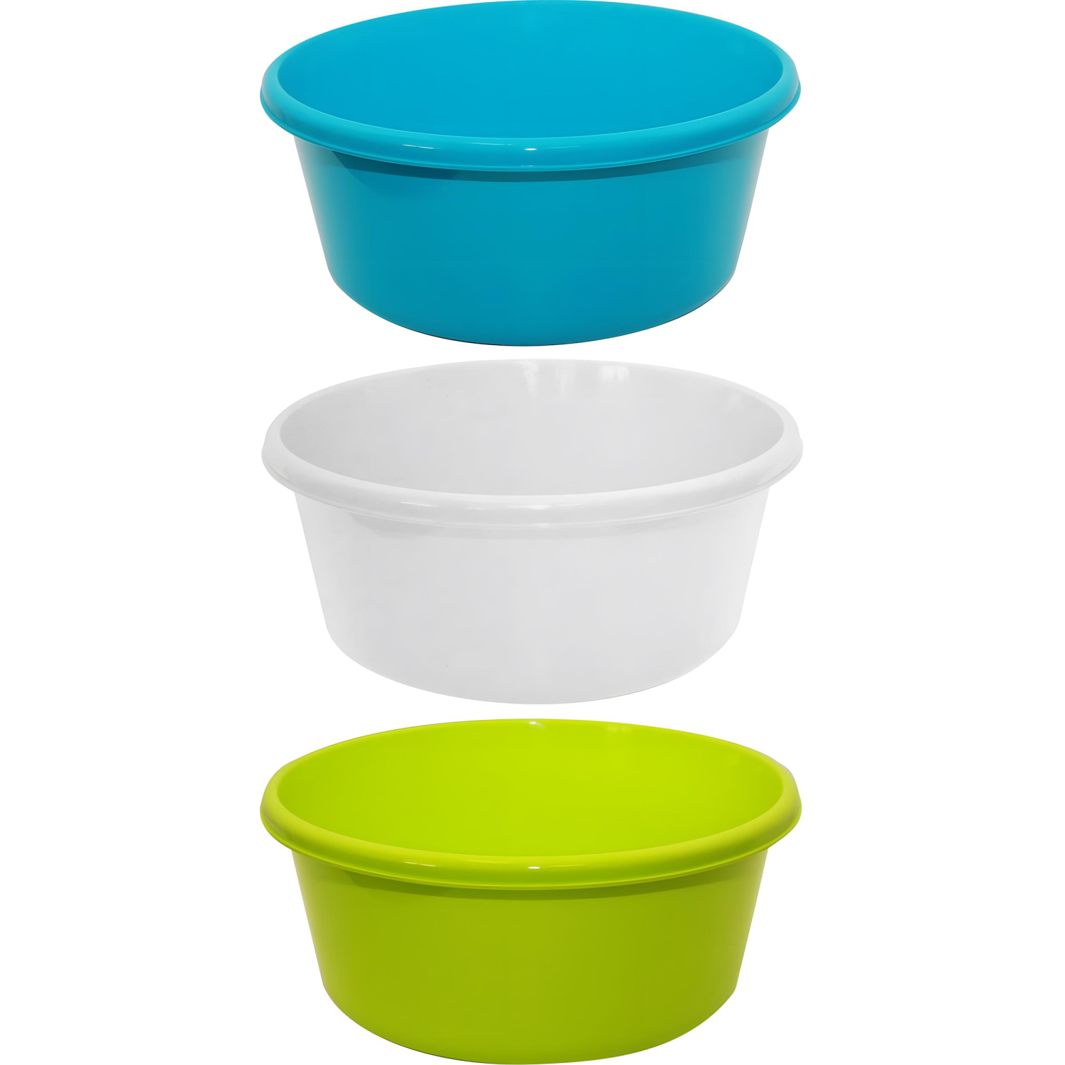 Таз 6л пластик  круглый - фото 2