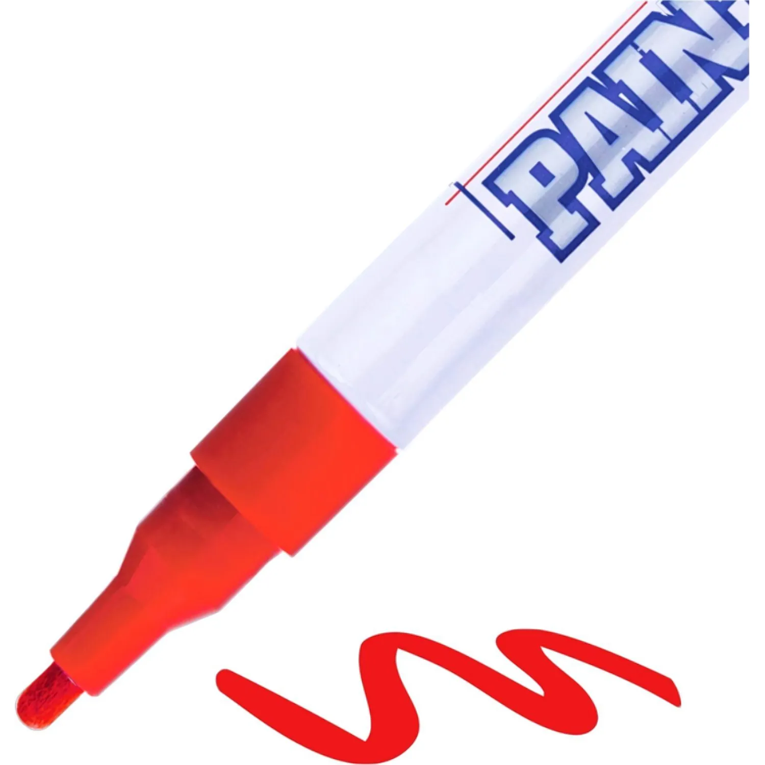 Маркер лаковый MunHwa 2 мм красный - фото 2