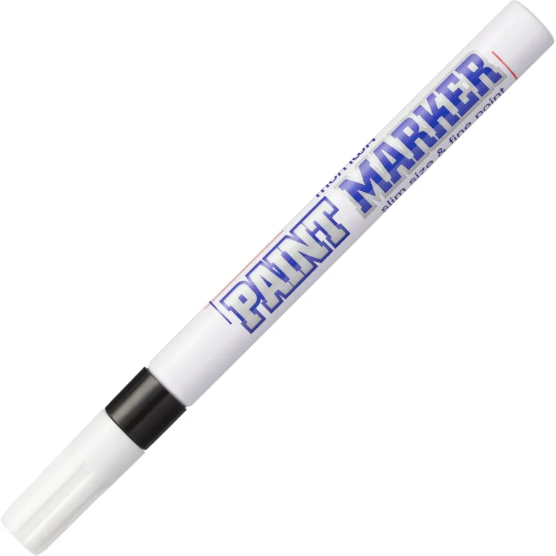 Маркер лаковый MunHwa 2 мм черный - фото 6