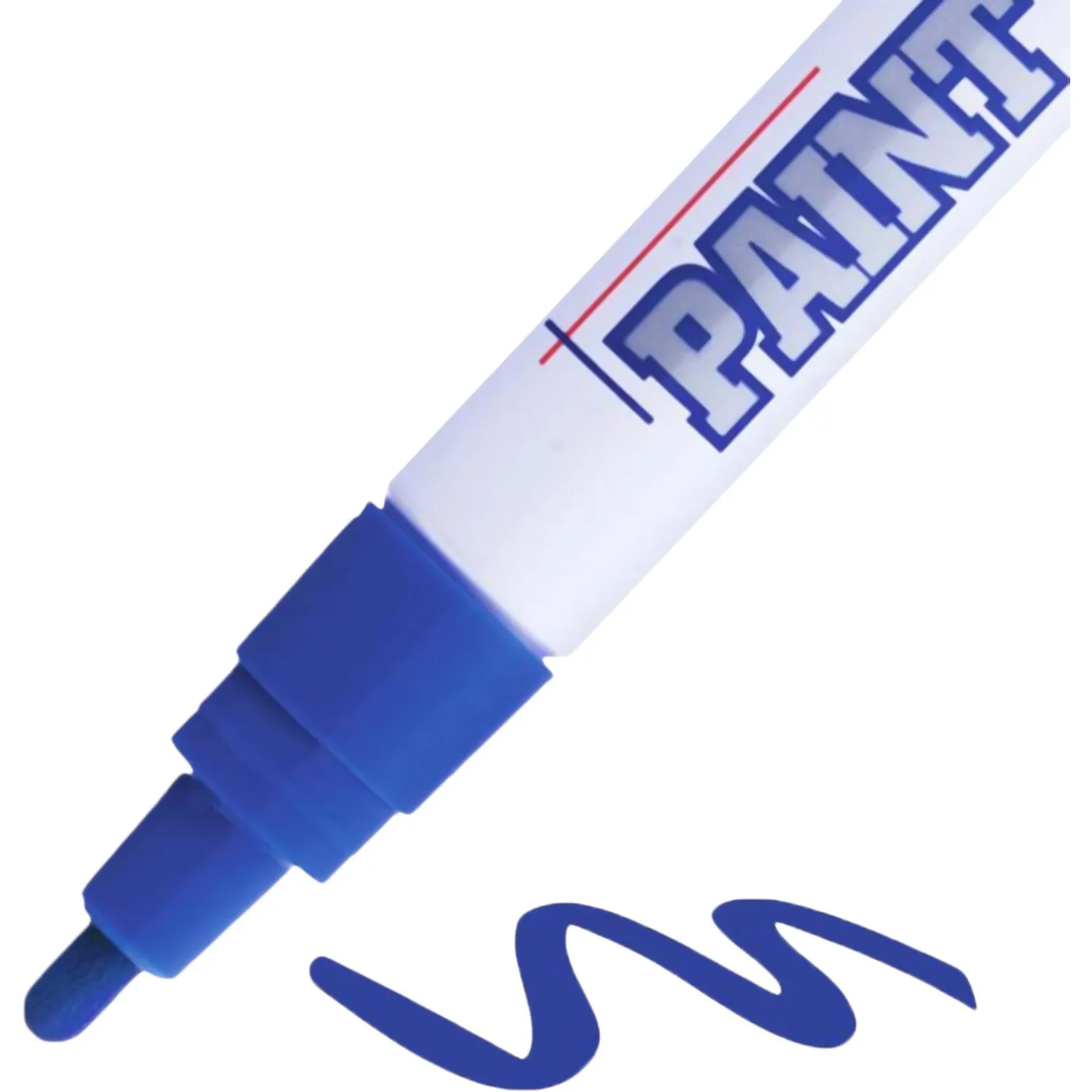 Маркер лаковый MunHwa 4 мм синий - фото 3