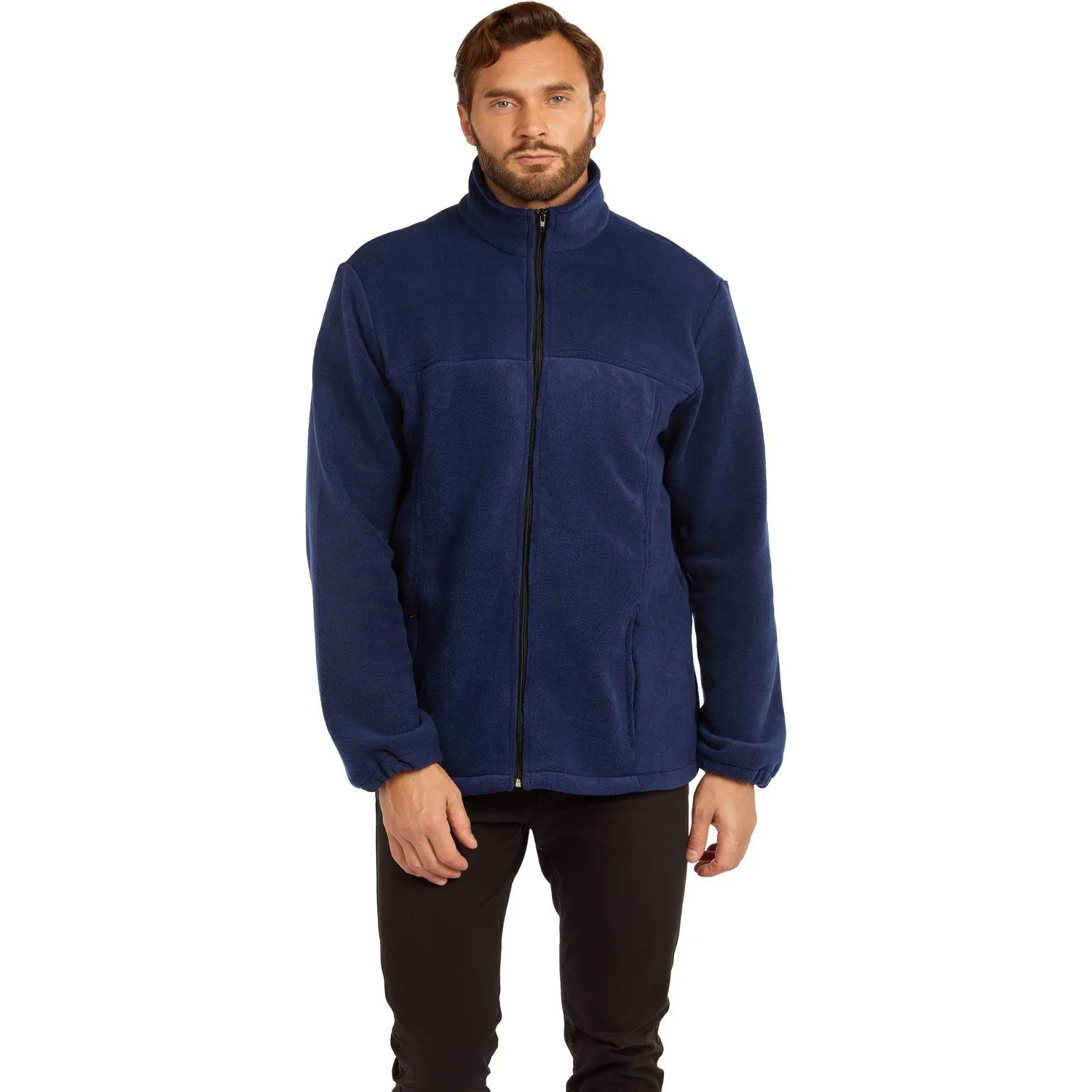 Толстовка флис (260 гр.) т.син.(р.48-50) р.170-176 - фото 5