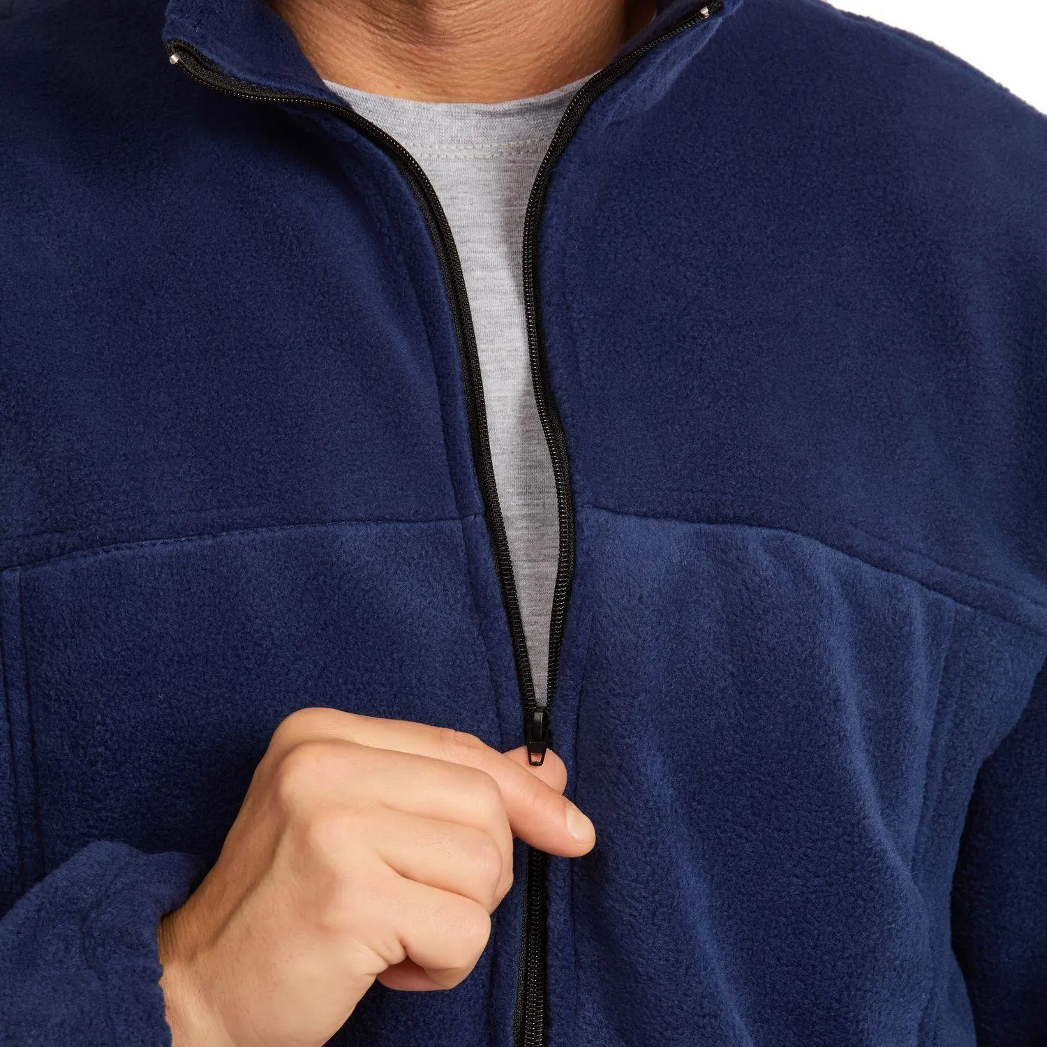 Толстовка флис (260 гр.) т.син.(р.48-50) р.170-176 - фото 10