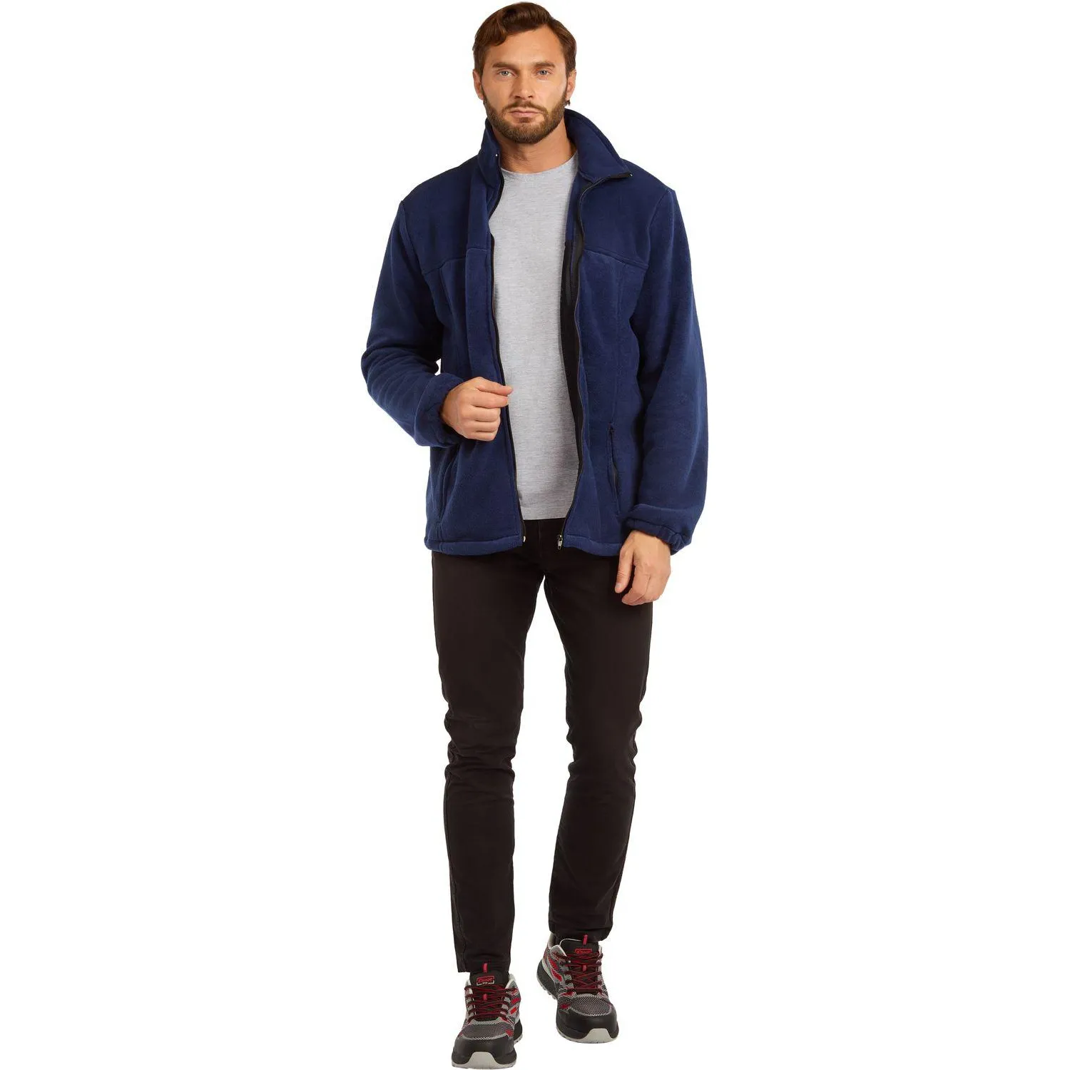 Толстовка флис (260 гр.) т.син.(р.48-50) р.170-176 - фото 13