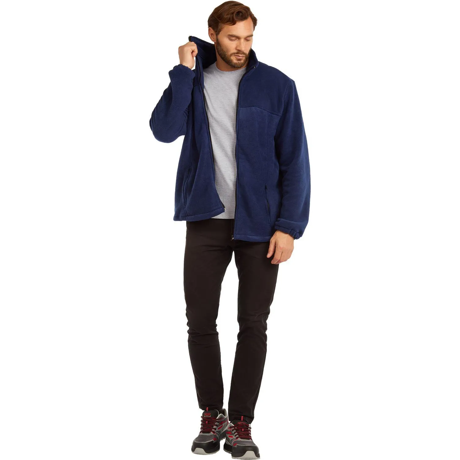 Толстовка флис (260 гр.) т.син.(р.48-50) р.170-176 - фото 15