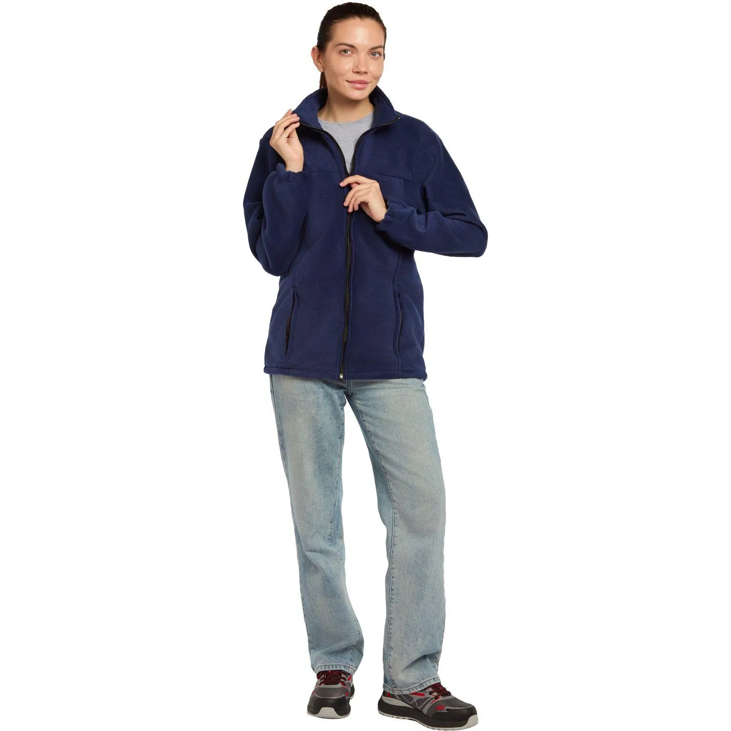 Толстовка флис (260 гр.) т.син.(р.48-50) р.170-176 - фото 18