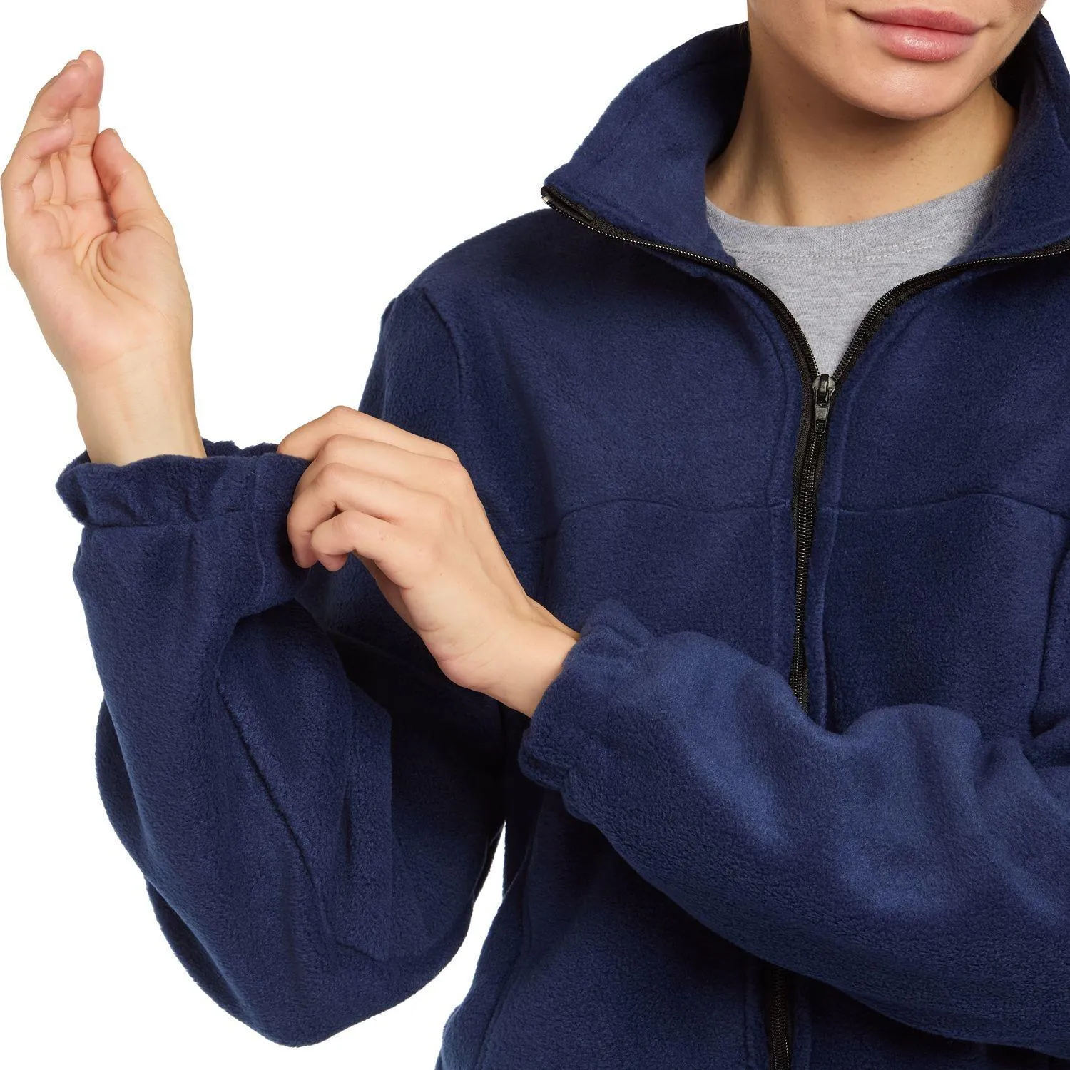 Толстовка флис (260 гр.) т.син.(р.48-50) р.170-176 - фото 20