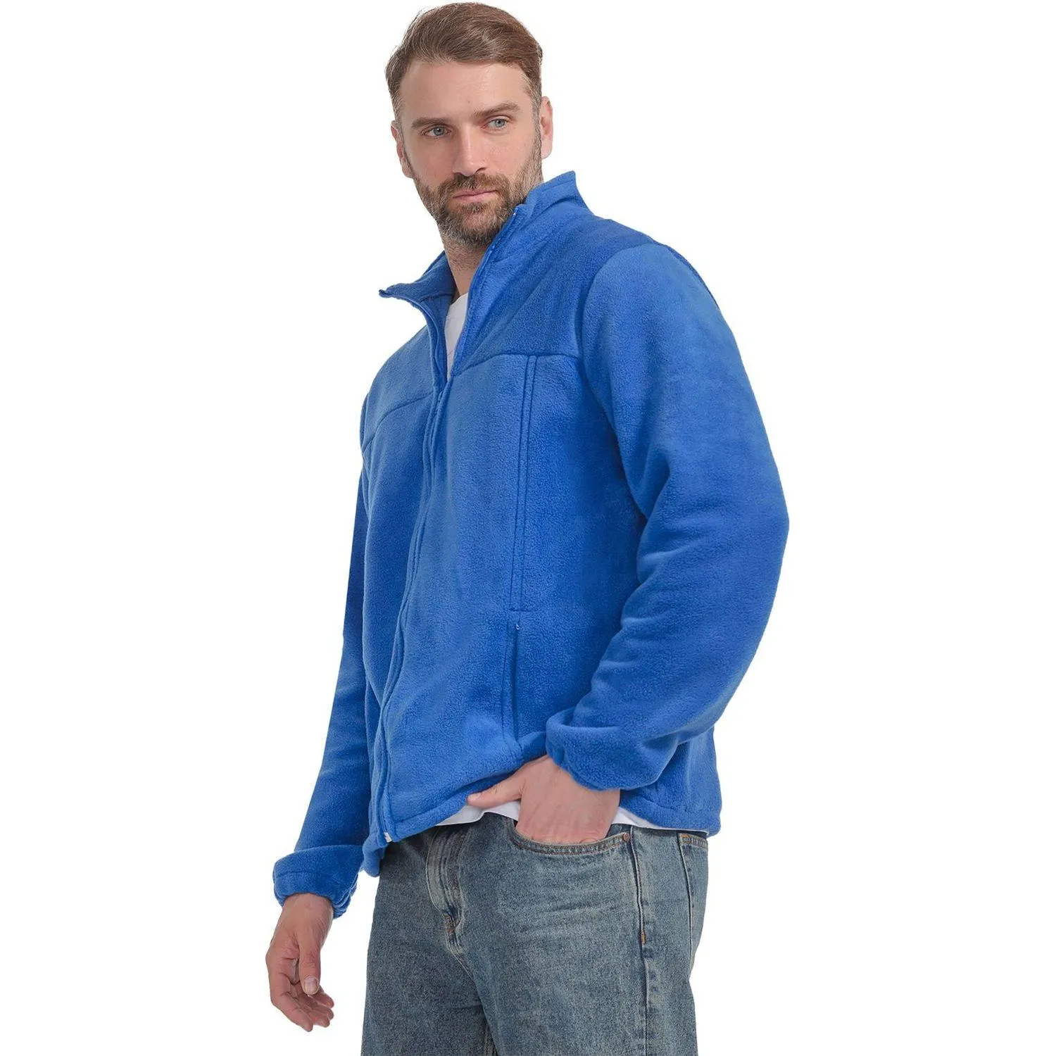 Толстовка флис (260 гр.) син.(р.48-50) р.170-176 Толстовка флис (260 гр.) син.(р.48-50) р.170-176 - фото 7